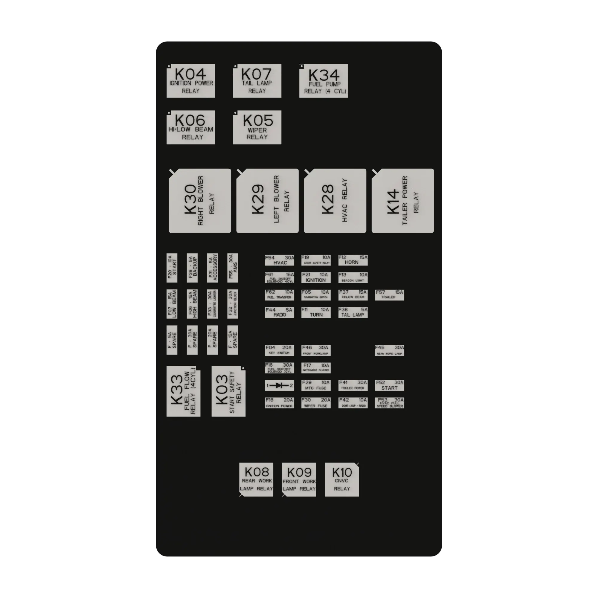John Deere Label - TR130269