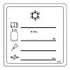 John Deere A/C Information Label - F635159