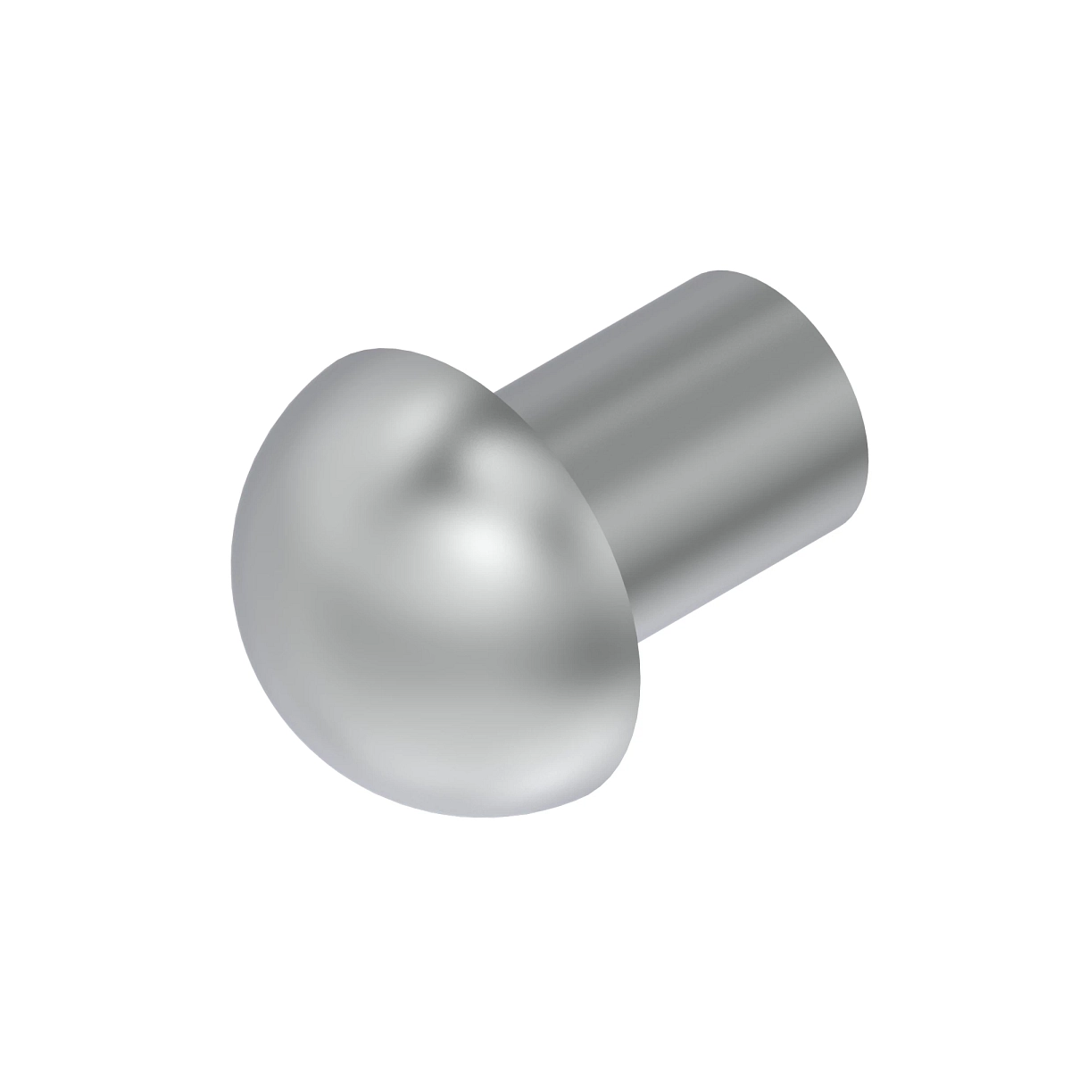 Rivet, Solid, Button Head