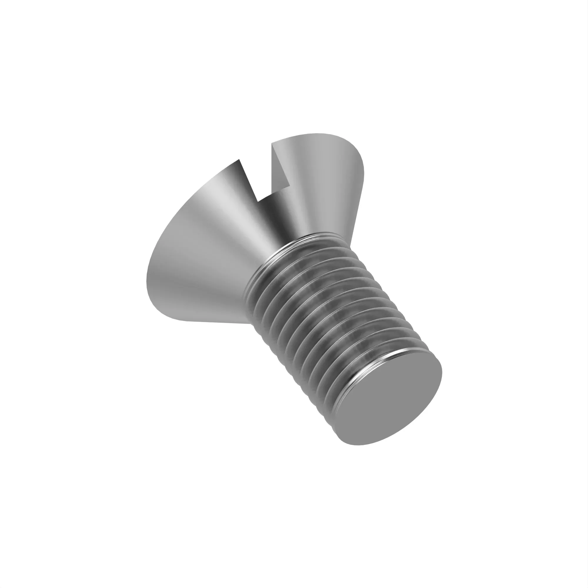 SCREW, SLOTTED FLAT COUNTERSUN