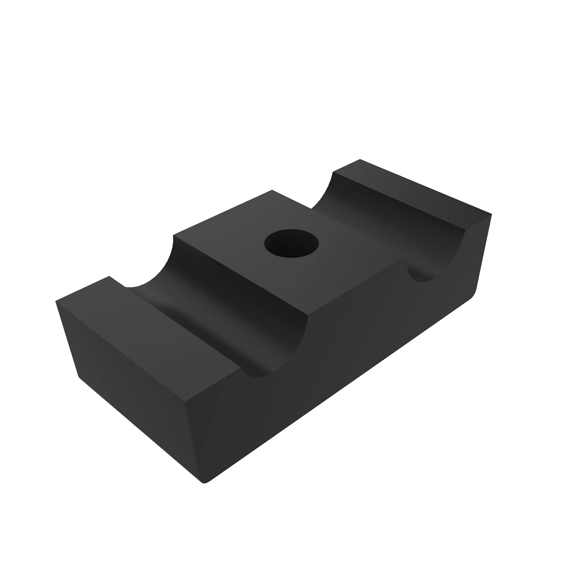 CLAMP-TWIN 5/8 X 1/2 TUBING, GR3