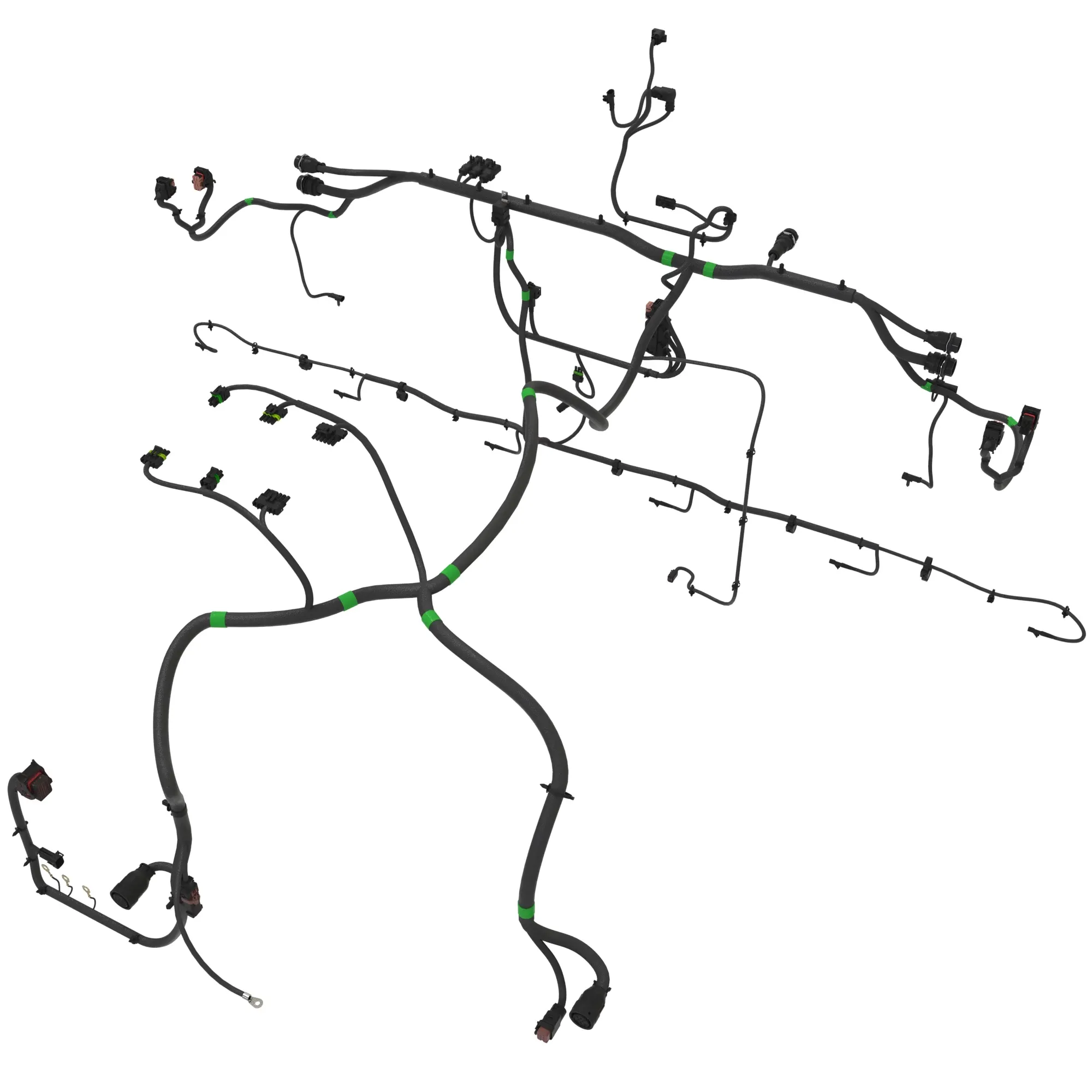 John Deere Center Frame Wiring Harness - AKK52323