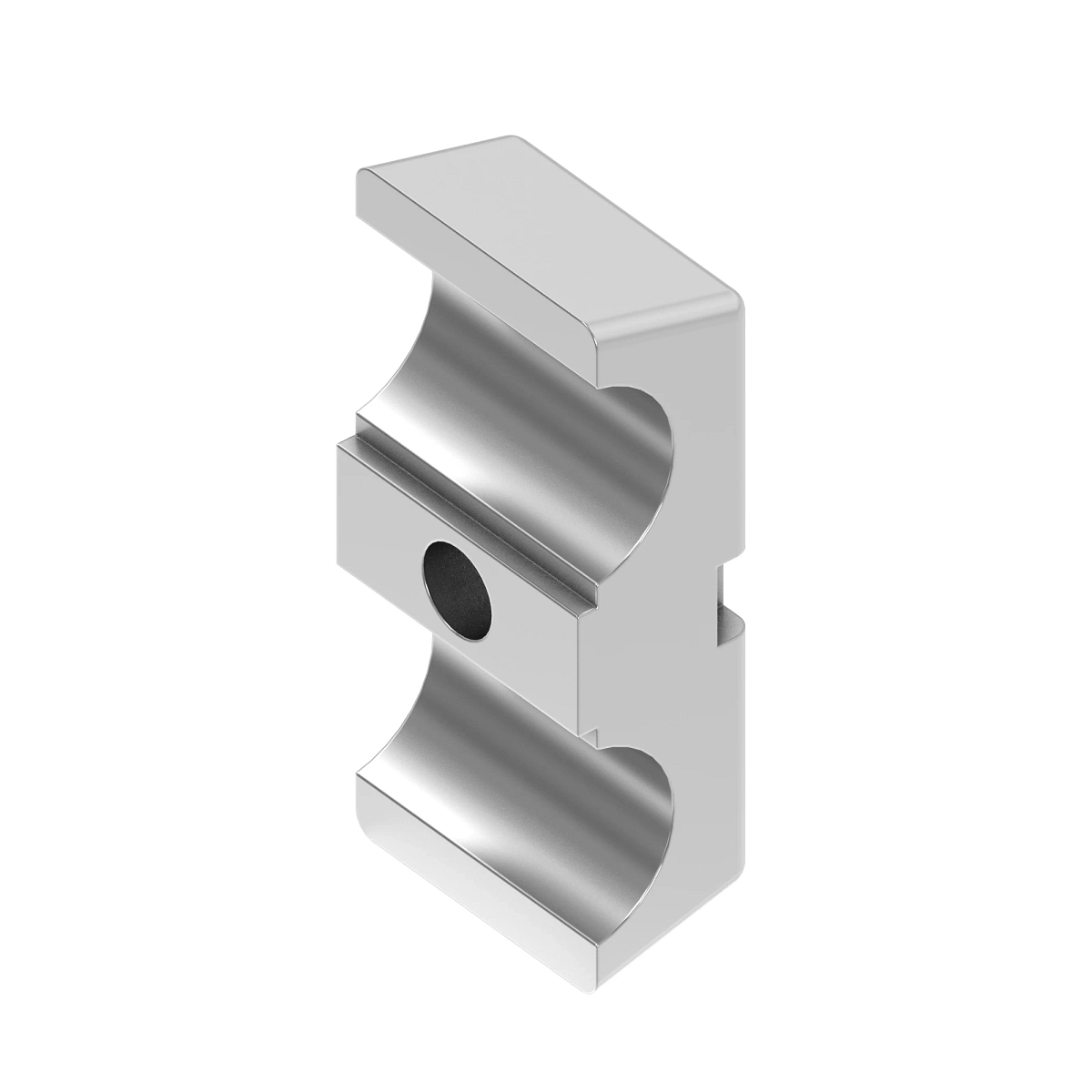 Clamp, Twin, Smooth 20