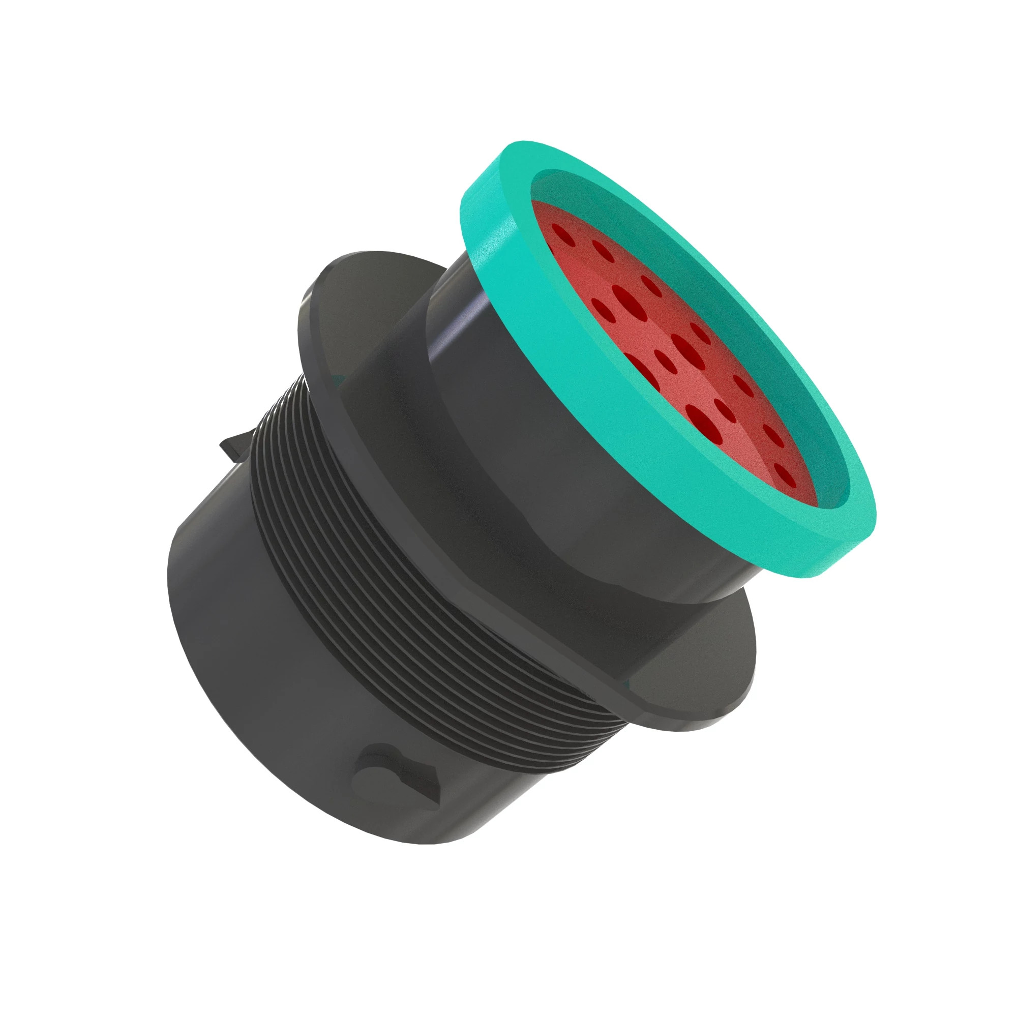 DEUTSCH HDP 21PIN RCPT W/RING ADA