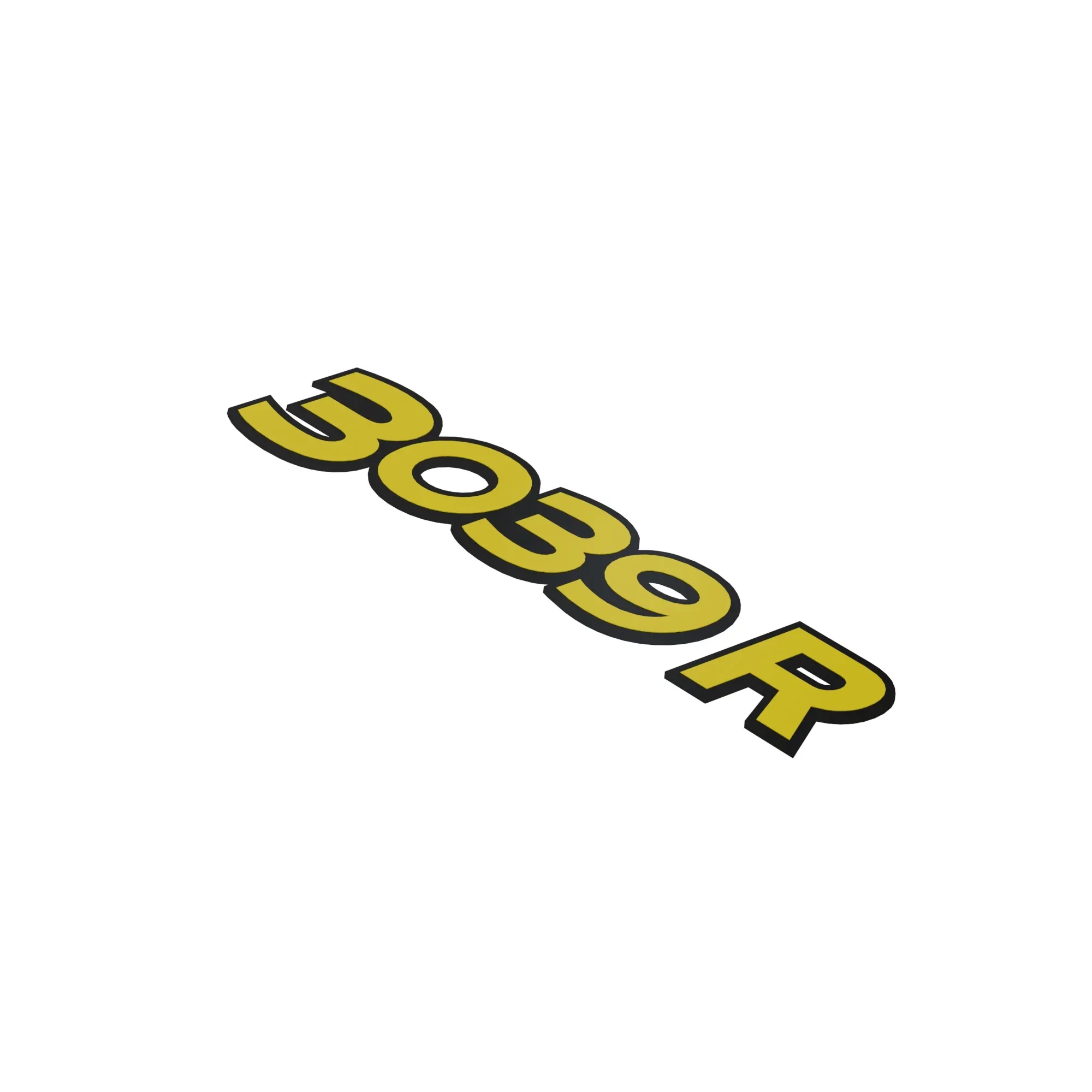 LABEL, MODEL NUMBER, 3039R LH