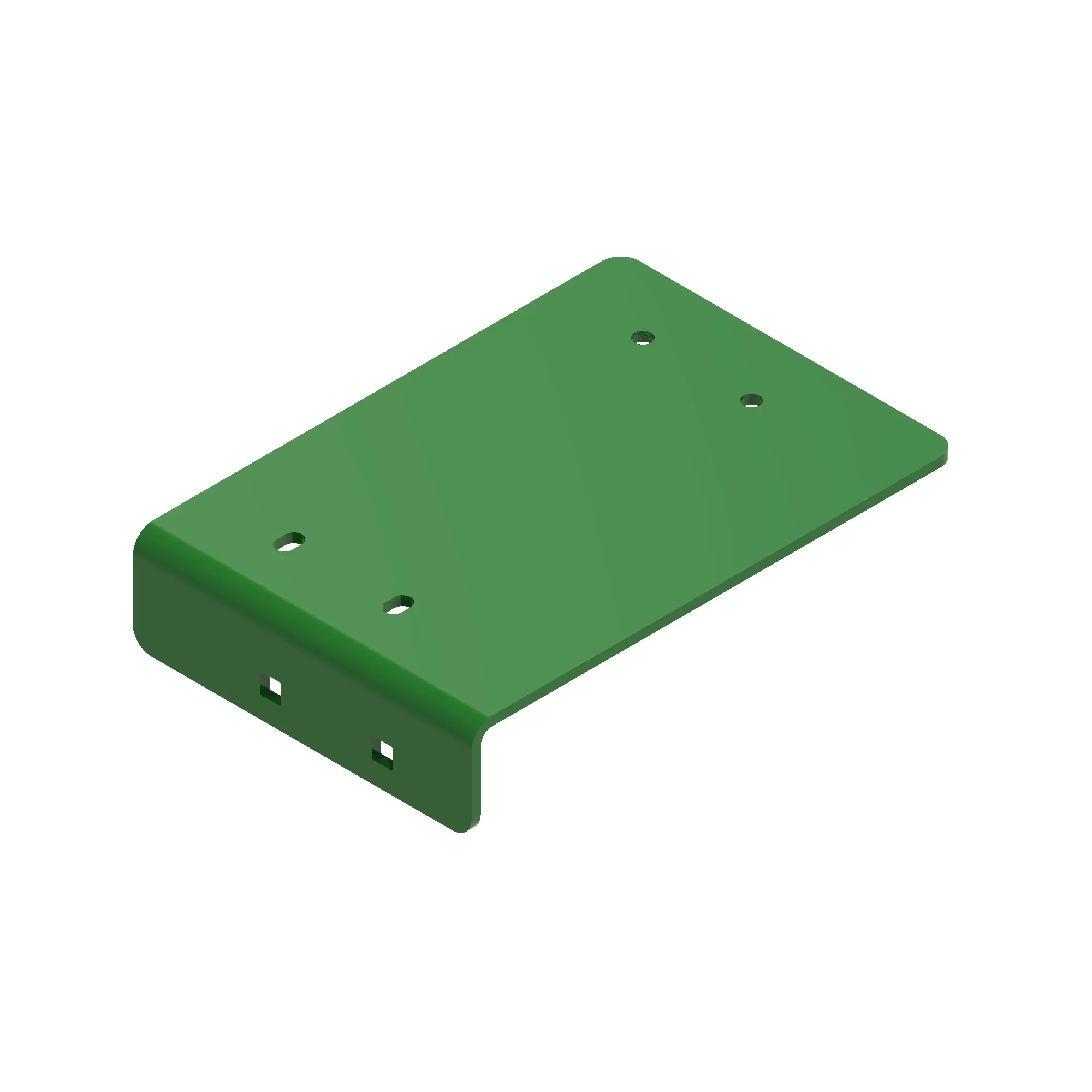 John Deere ECU Bracket 3X4 Plate - FH324287