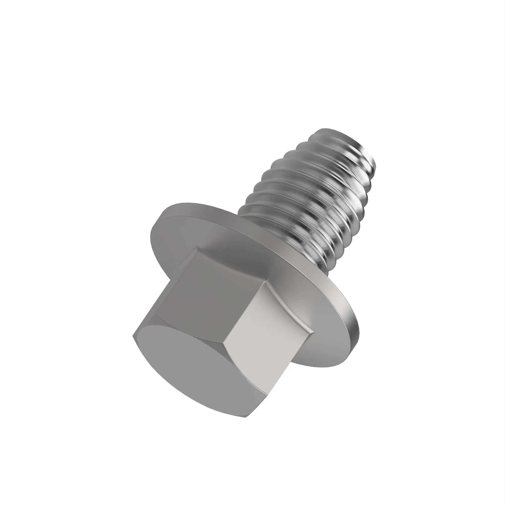 John Deere Hexagonal Flange Head Self-Tapping Screw, 1/4" X 1/2" - 37H116
