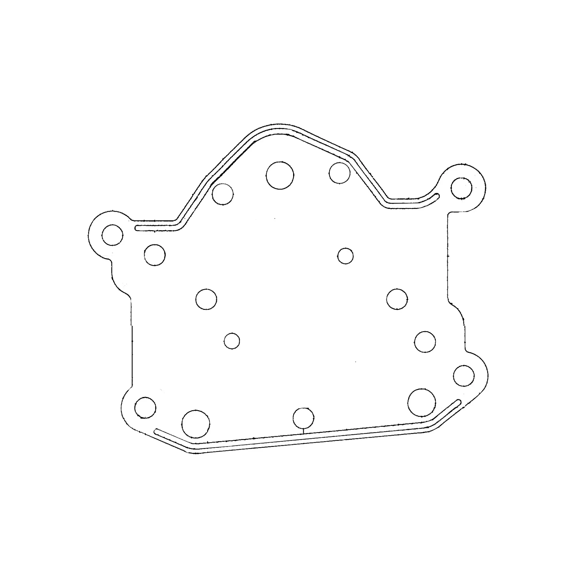 John Deere Steering Valve Gasket - T125563