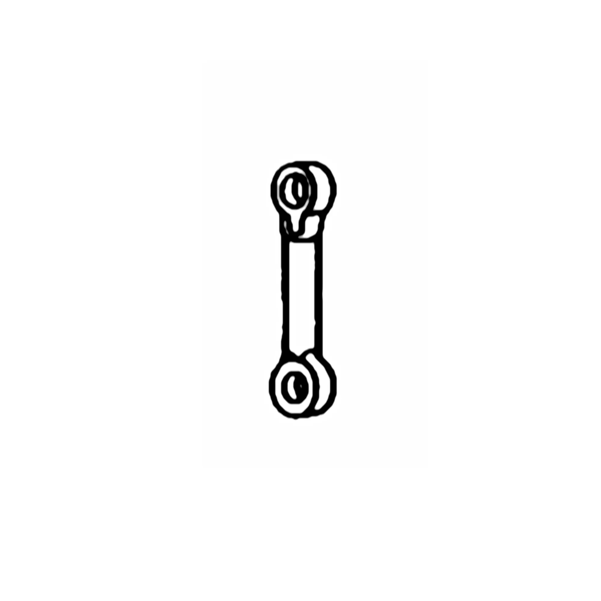 John Deere Power Steering Tie Rod Assembly - T25324
