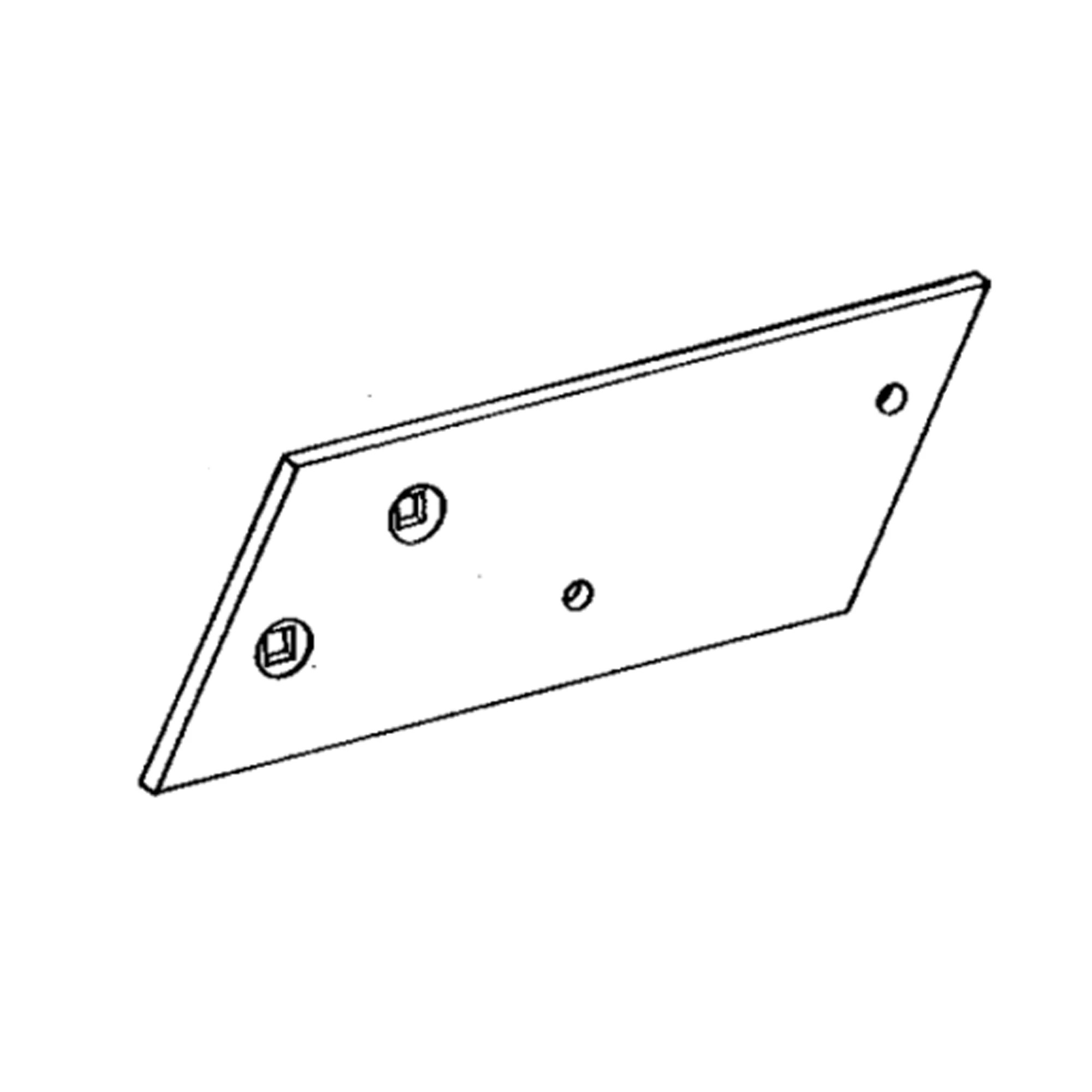John Deere Landside, Left Side - A16494