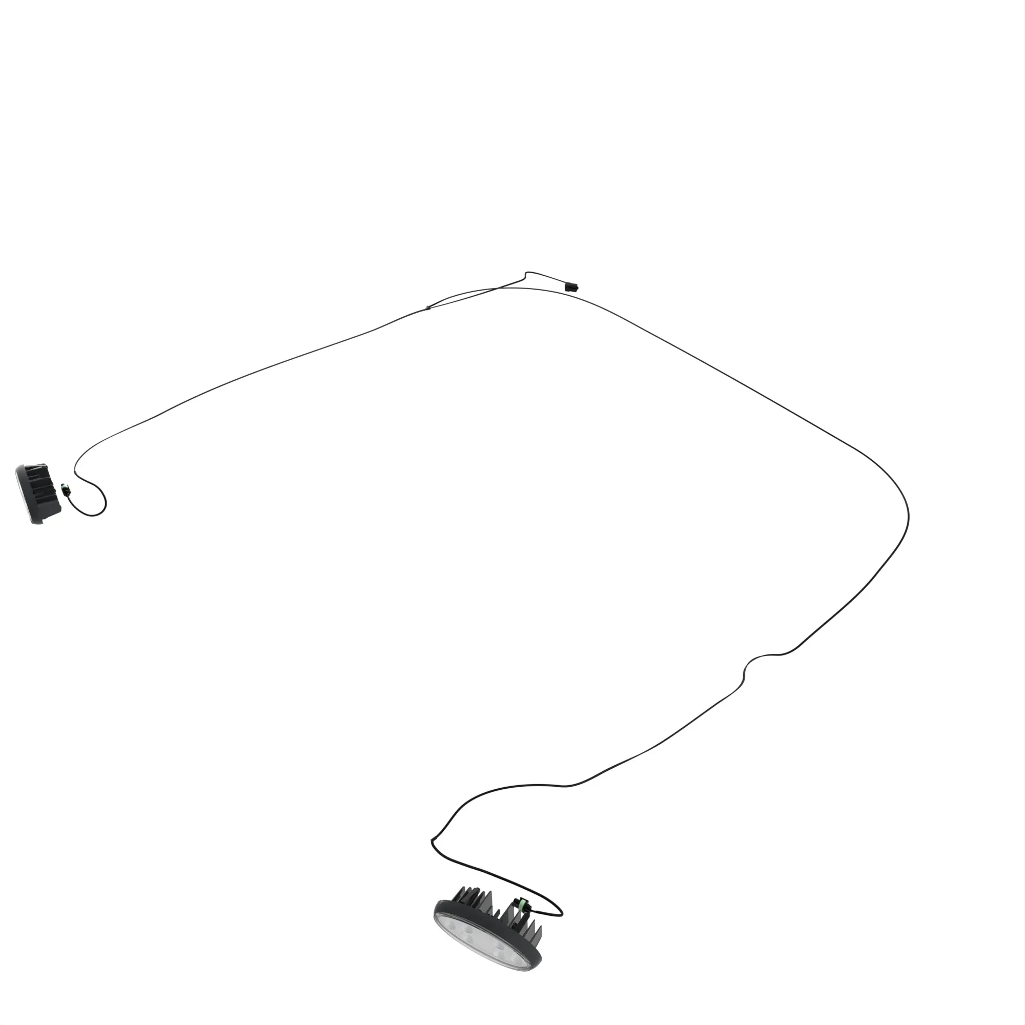 LIGHT KIT, 2 WORK LIGHTS, LED, ROOF