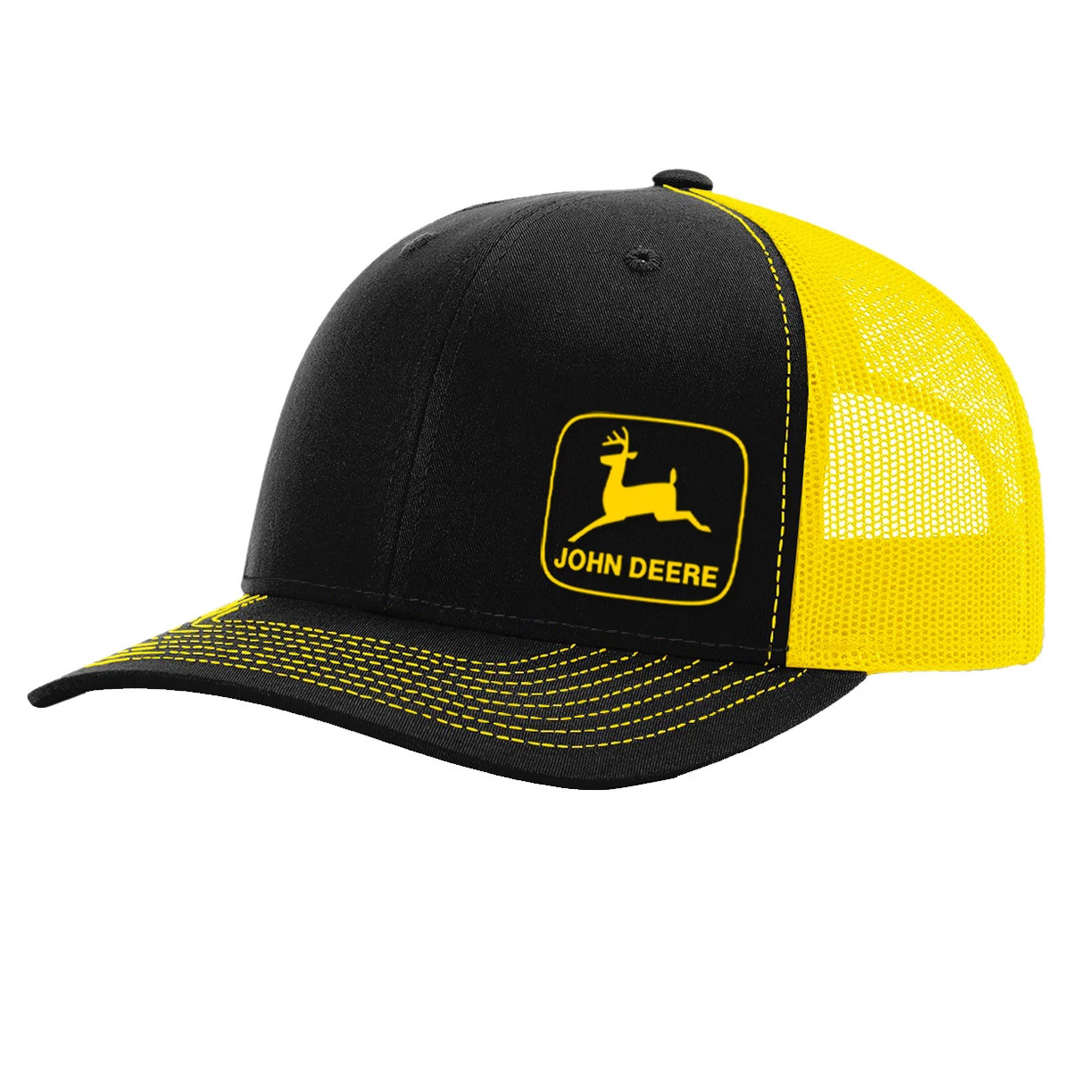 "Moline 112 Yellow Mesh Back Hat"
