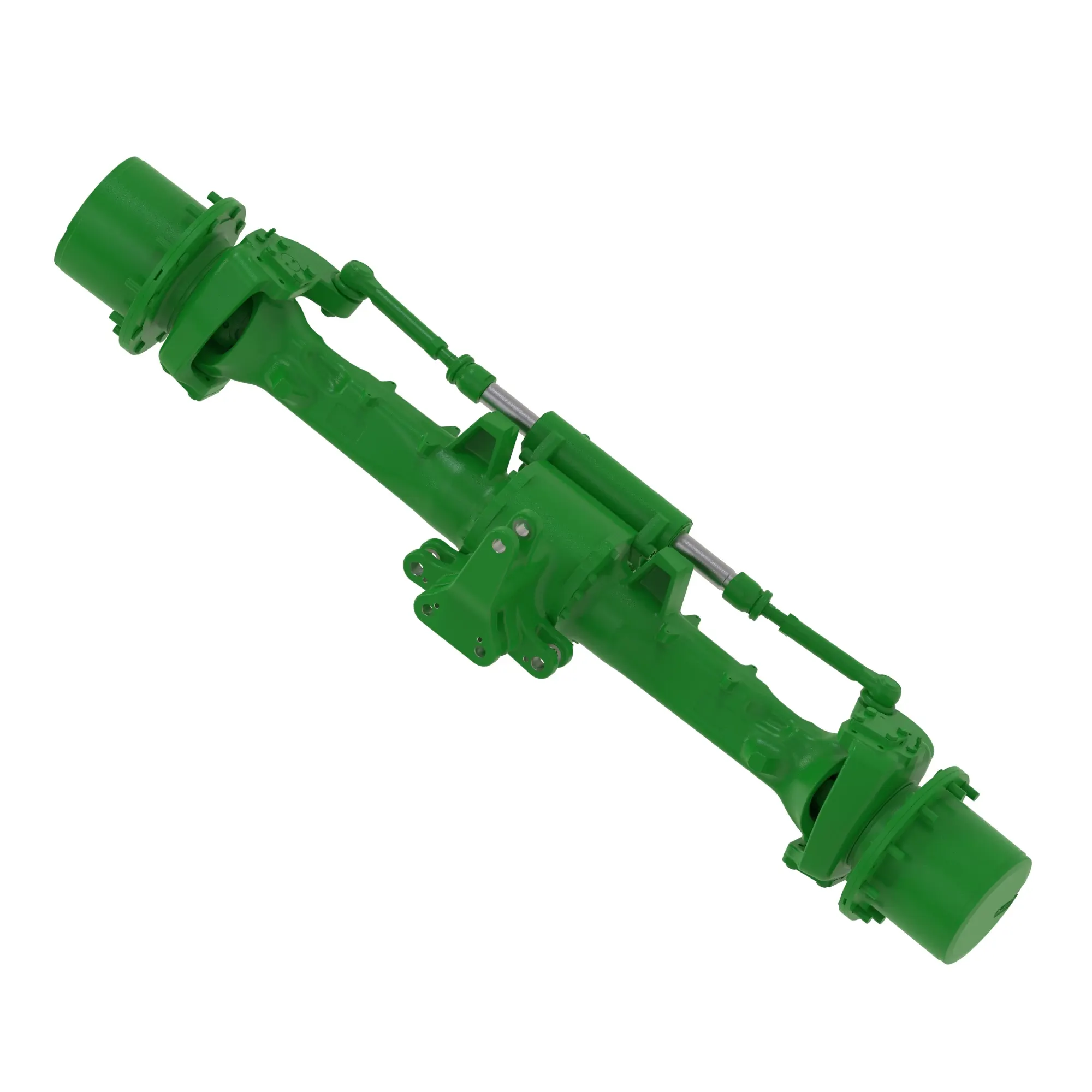 MFWD I=13.160/TLS/BRAKE/LS DIFF LOCK (DANA 755/10089245), M60, King Pin=8, Caster=12, Camber=1, M18 steering cylinder ports