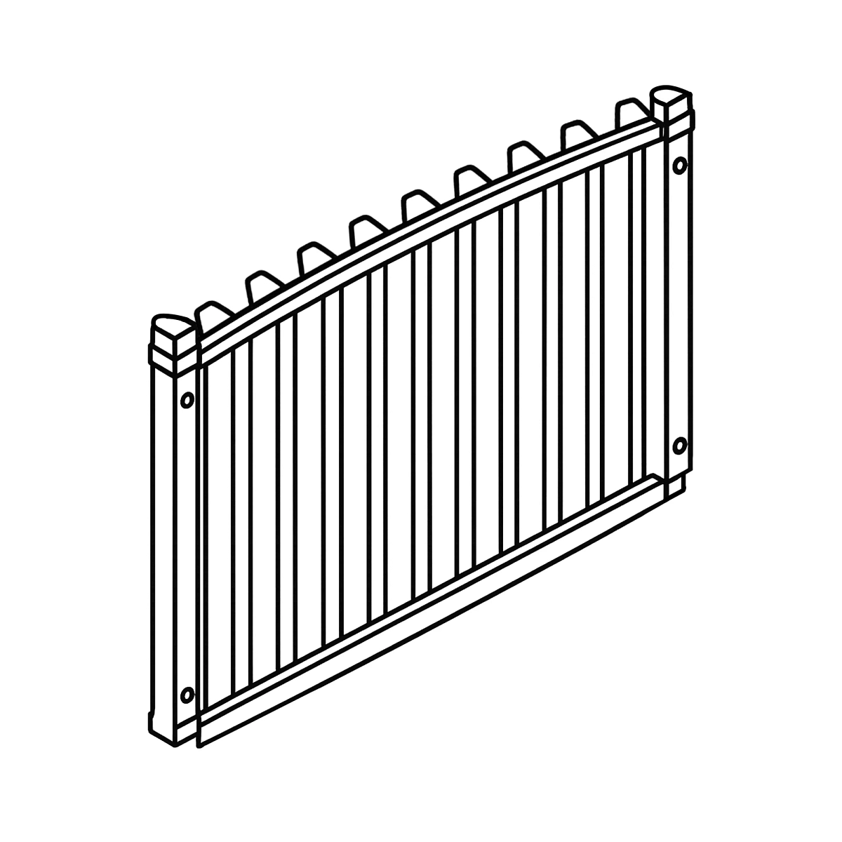Grille, Front