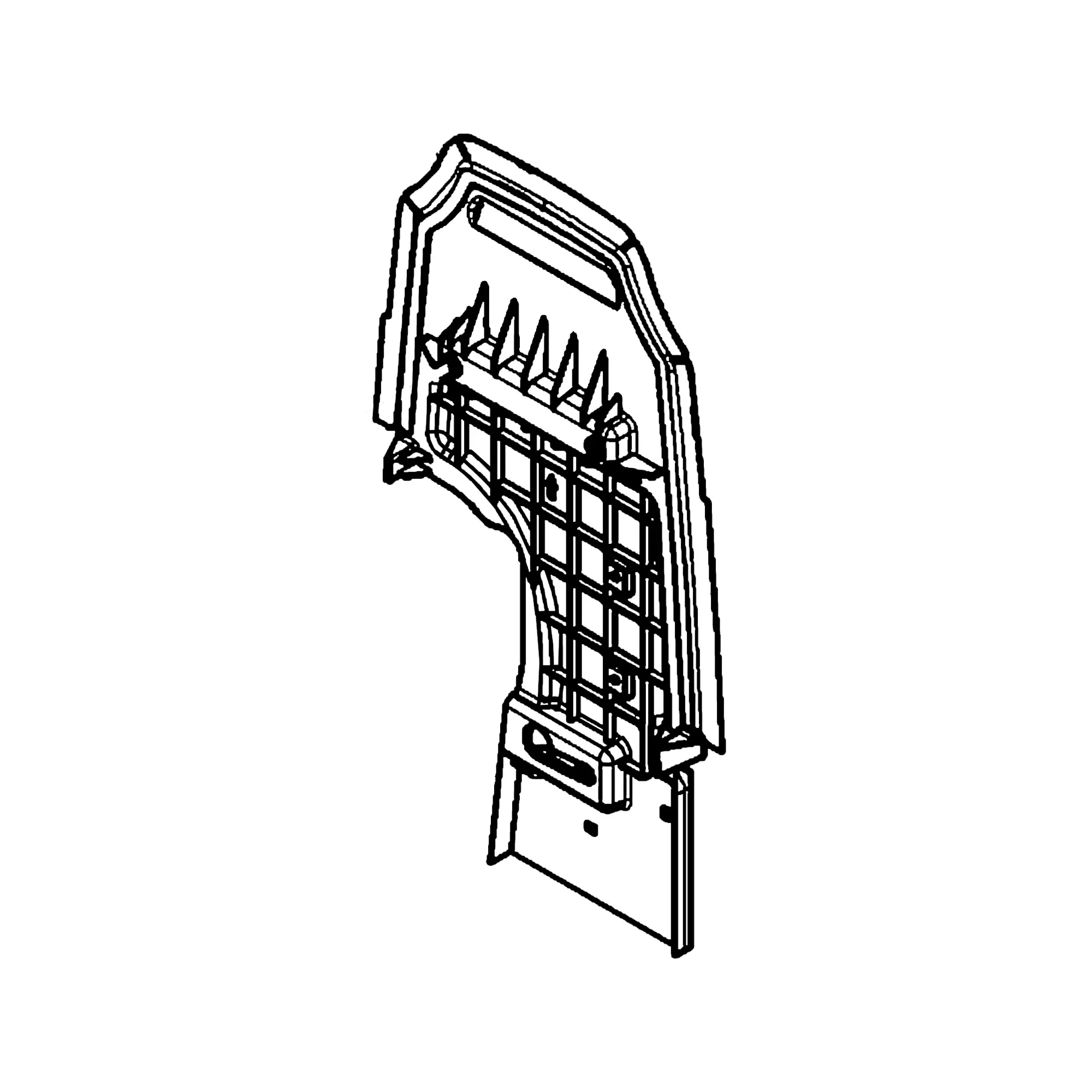 John Deere Rear Hood Barrier - N400028