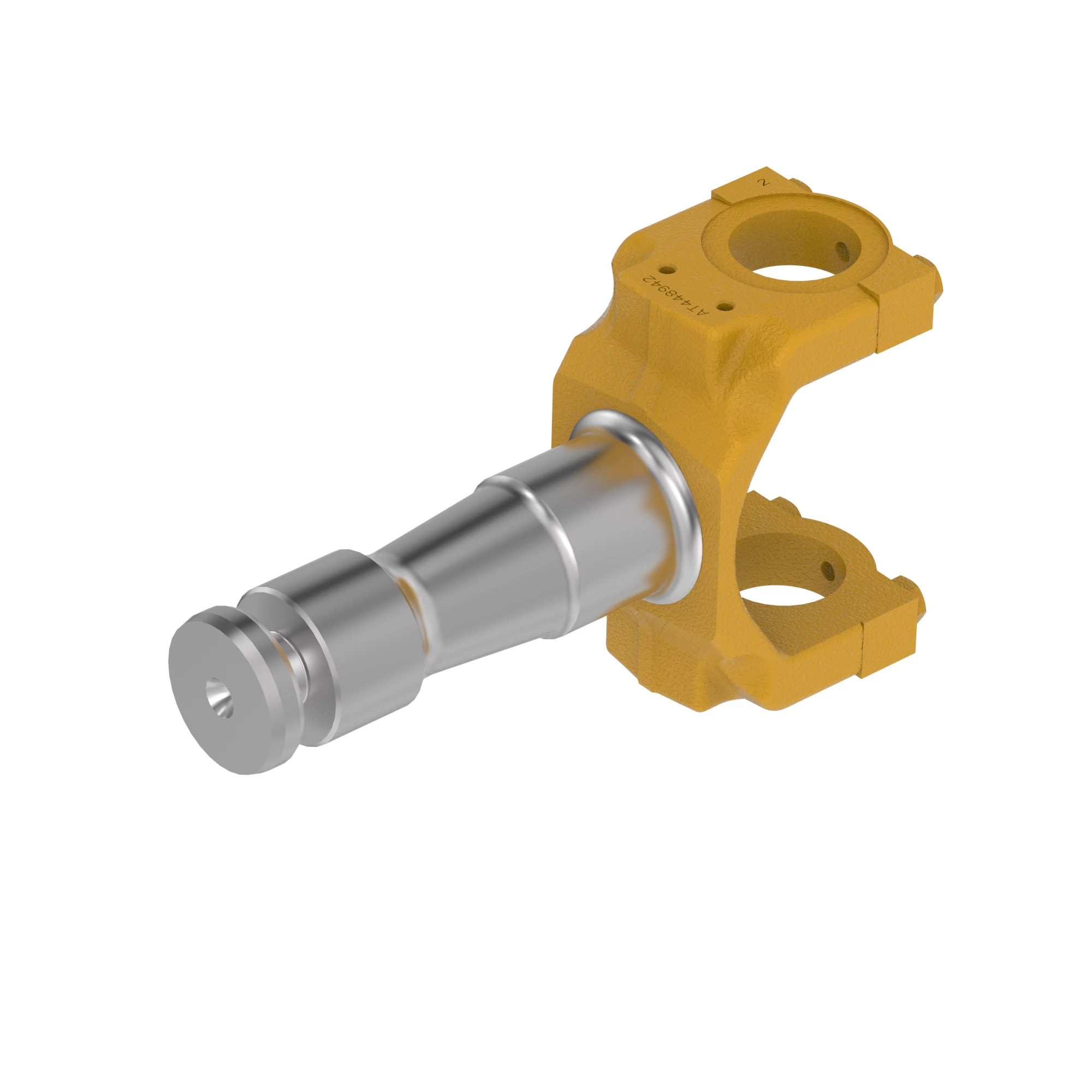 AT449368: Lift Cylinder Plumbing Yoke Assembly