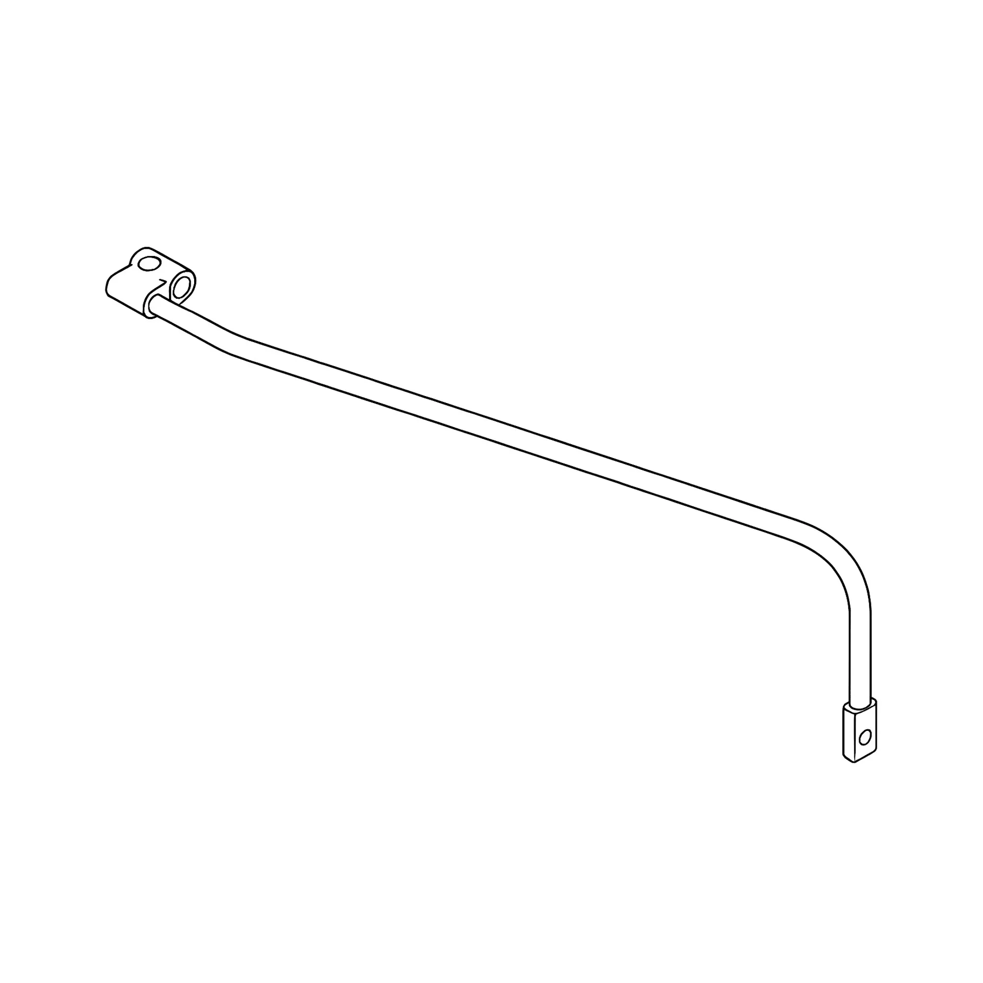 John Deere Positive Battery Cable, Length 800 mm - DQ39055