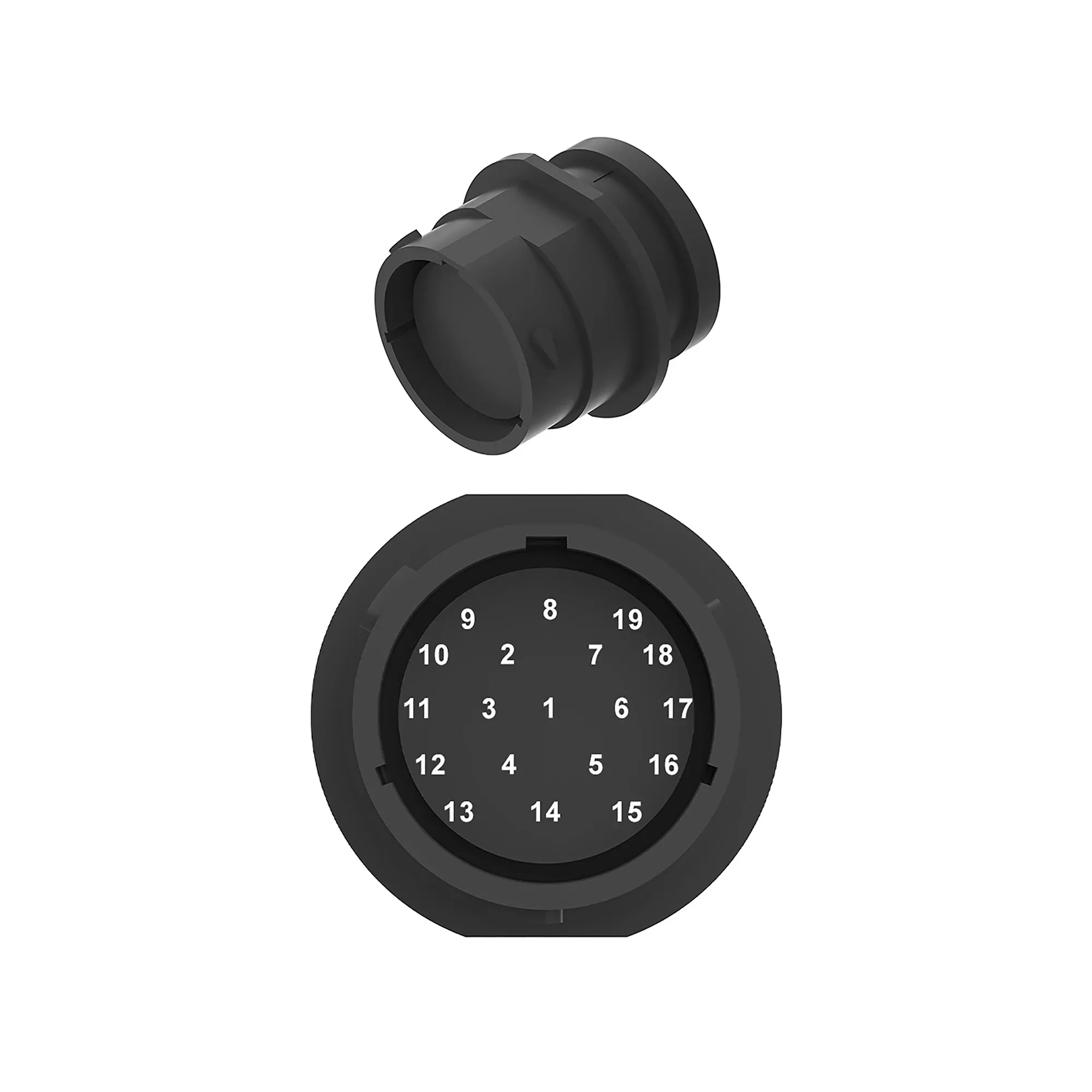 Conn Delphi Mixed 19W Fs Blk Plstc