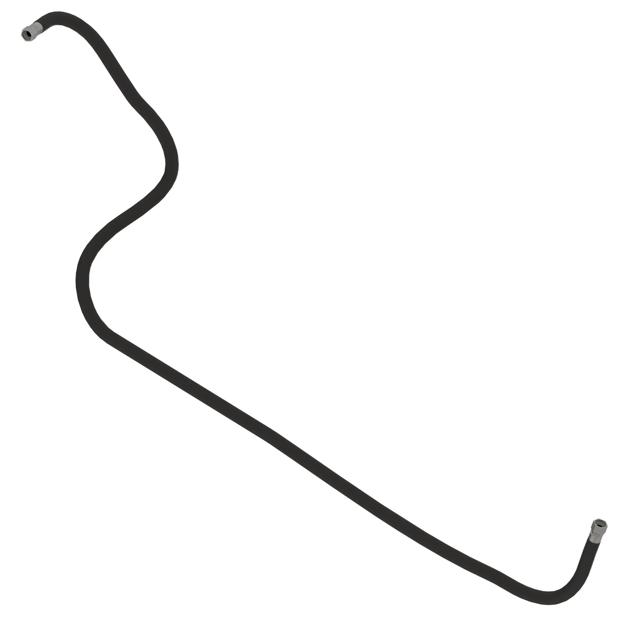 John Deere Hydraulic Axle Pump to Fixed Axle Hose - AT542405