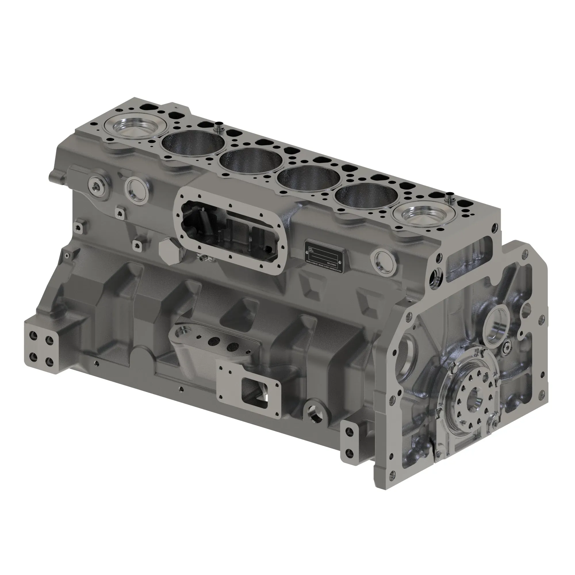 Short Block Assembly, S450 6090 FT4
