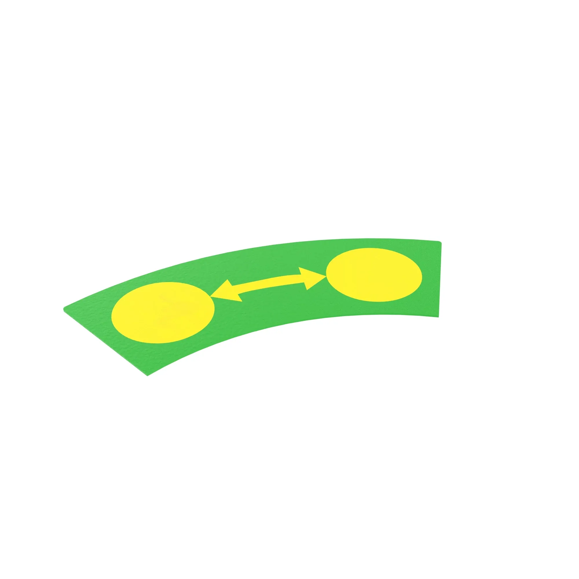 John Deere Crop Diverter Instruction Label - H206978