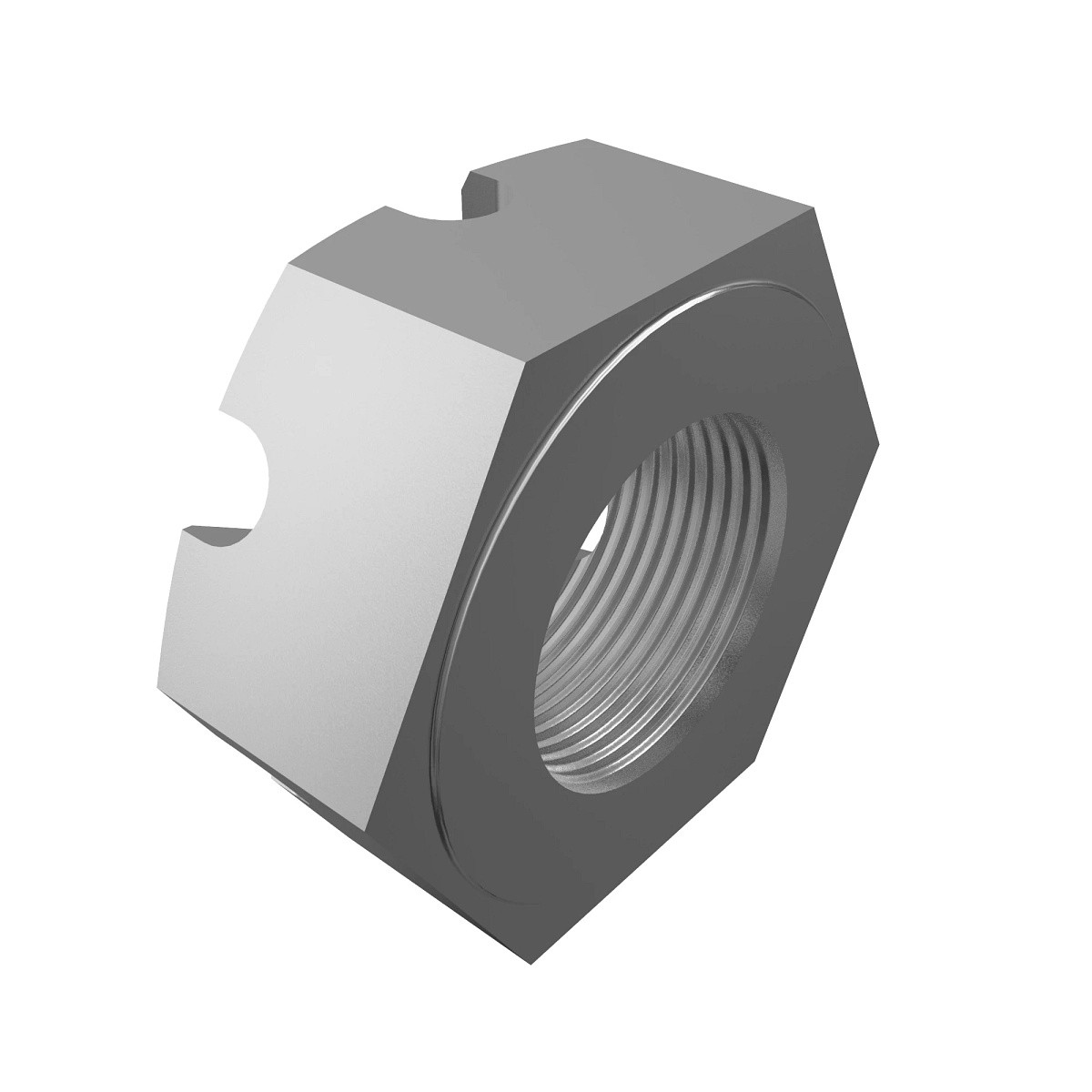 Nut, Special Hex Slotted