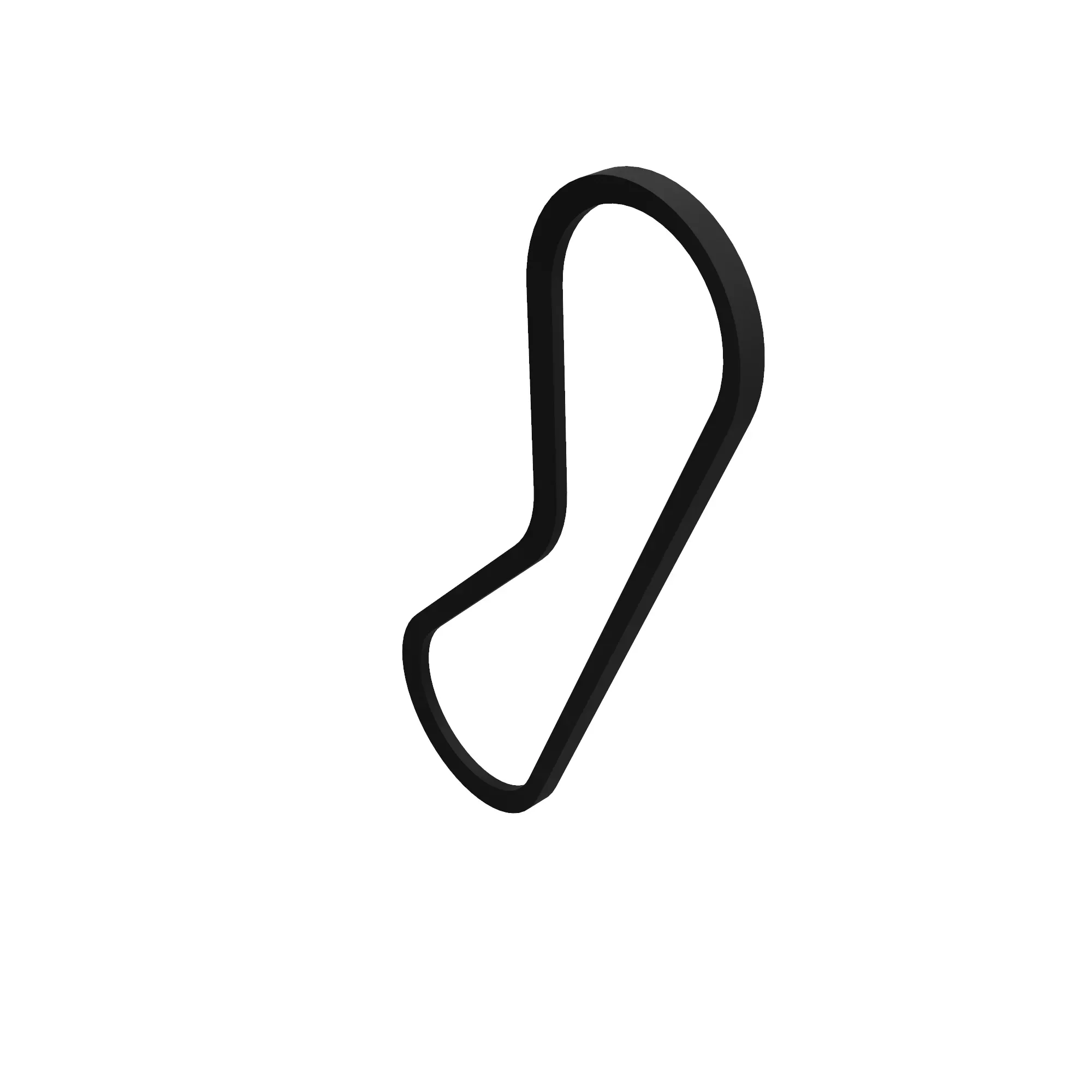 John Deere Cleaner Drive V-Belt, Effective Length 1239.5 mm (48.8 inch) - N117398