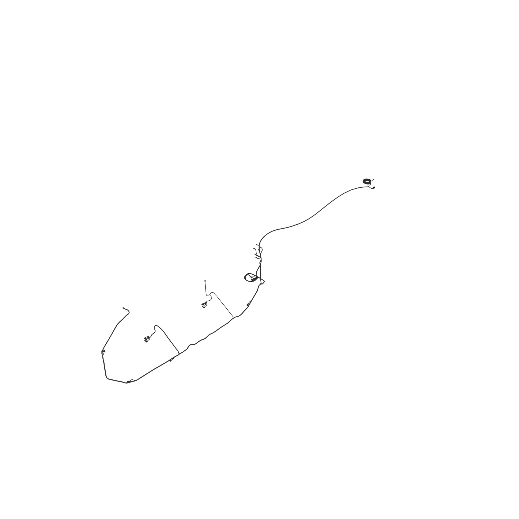 John Deere Backbone Wiring Harness - AA82762