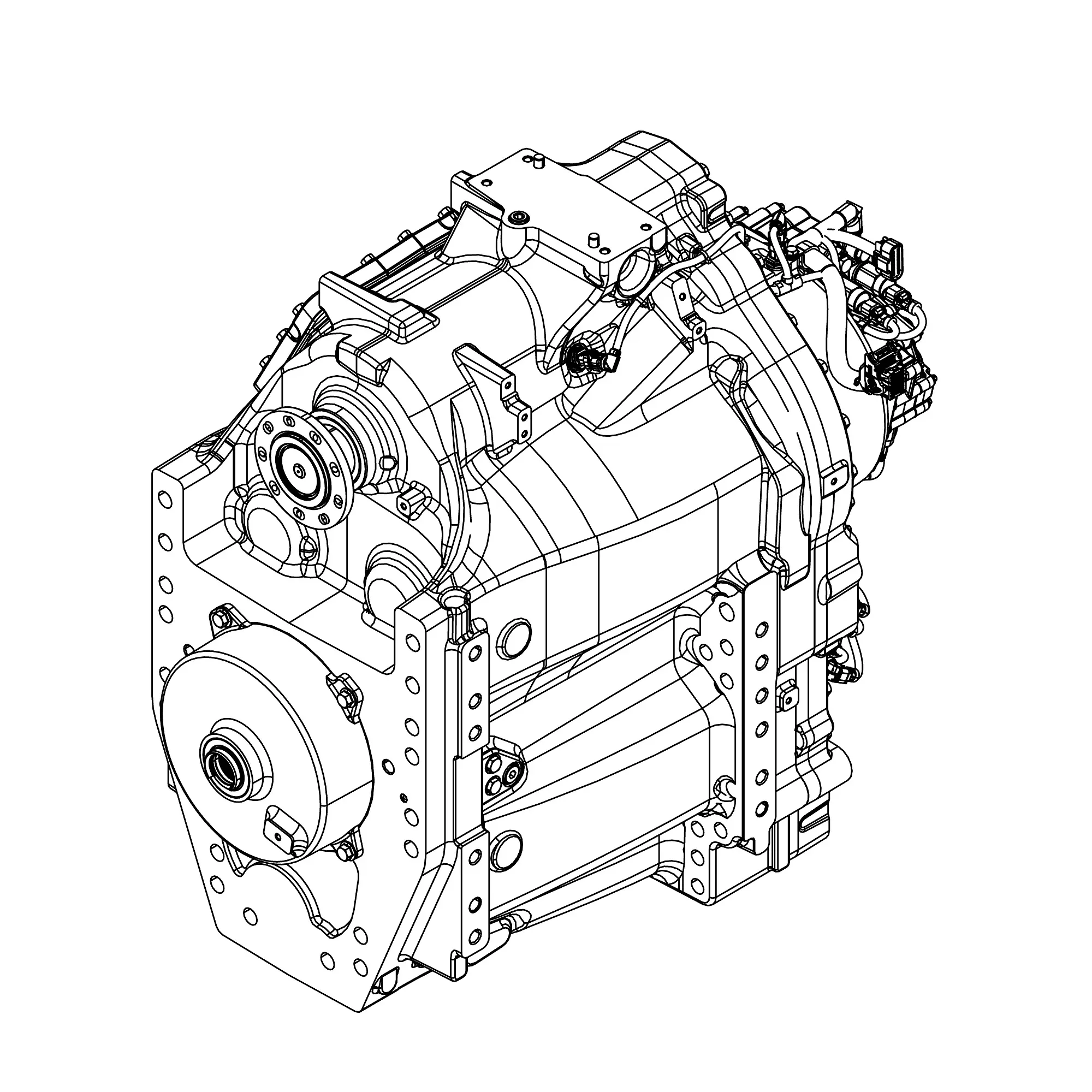 John Deere F9 e23™ ILS™ and Rear PTO Transmission - RE594788