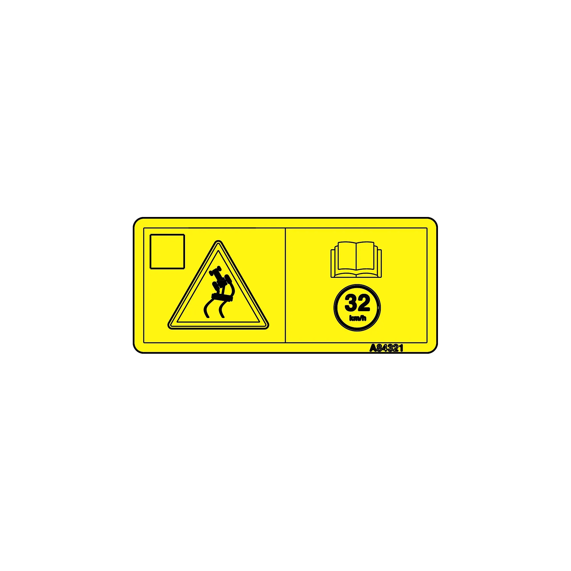 Label, Max Transport Speed 32, Text
