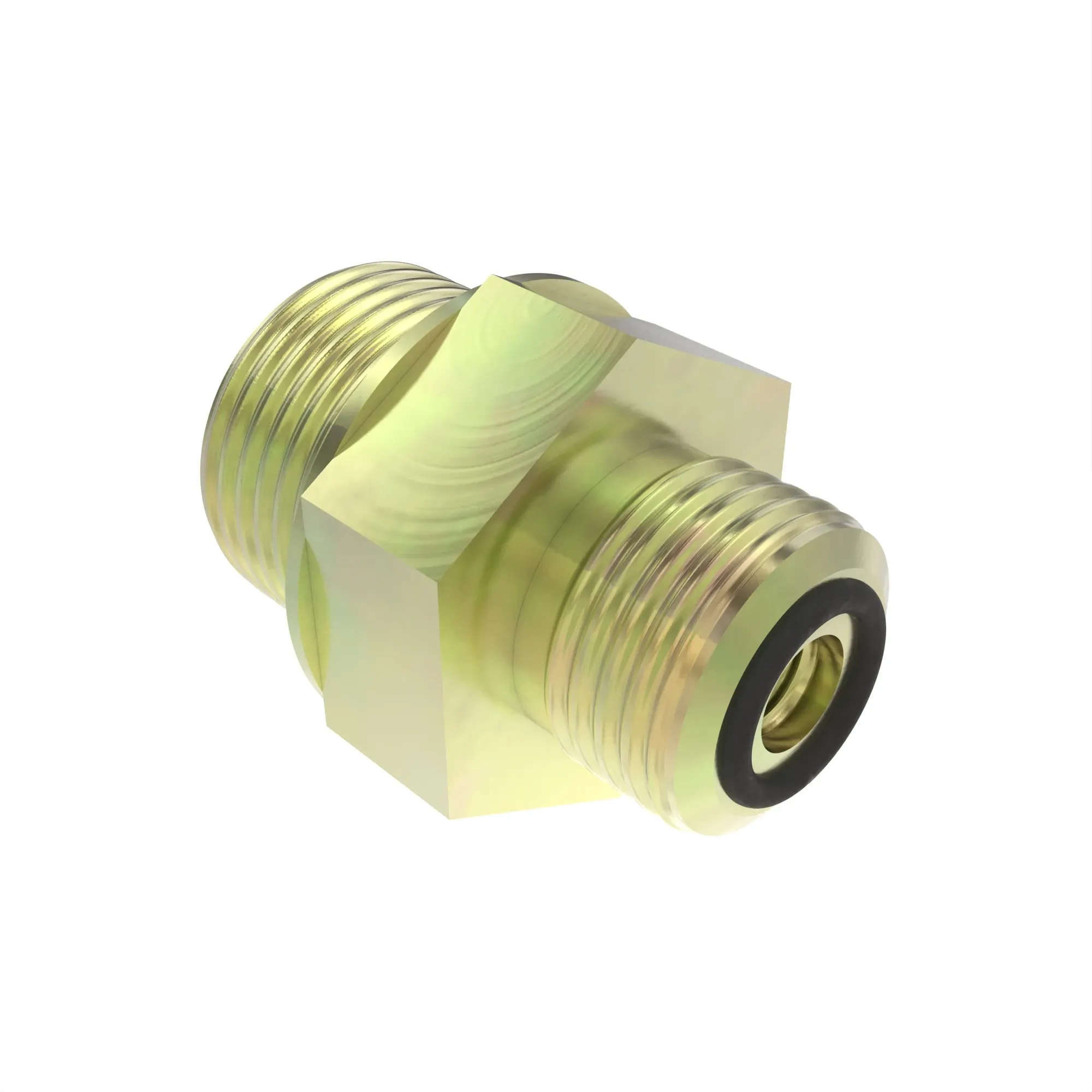 ADAPTER FITTING, ORFS -  METRIC PAR