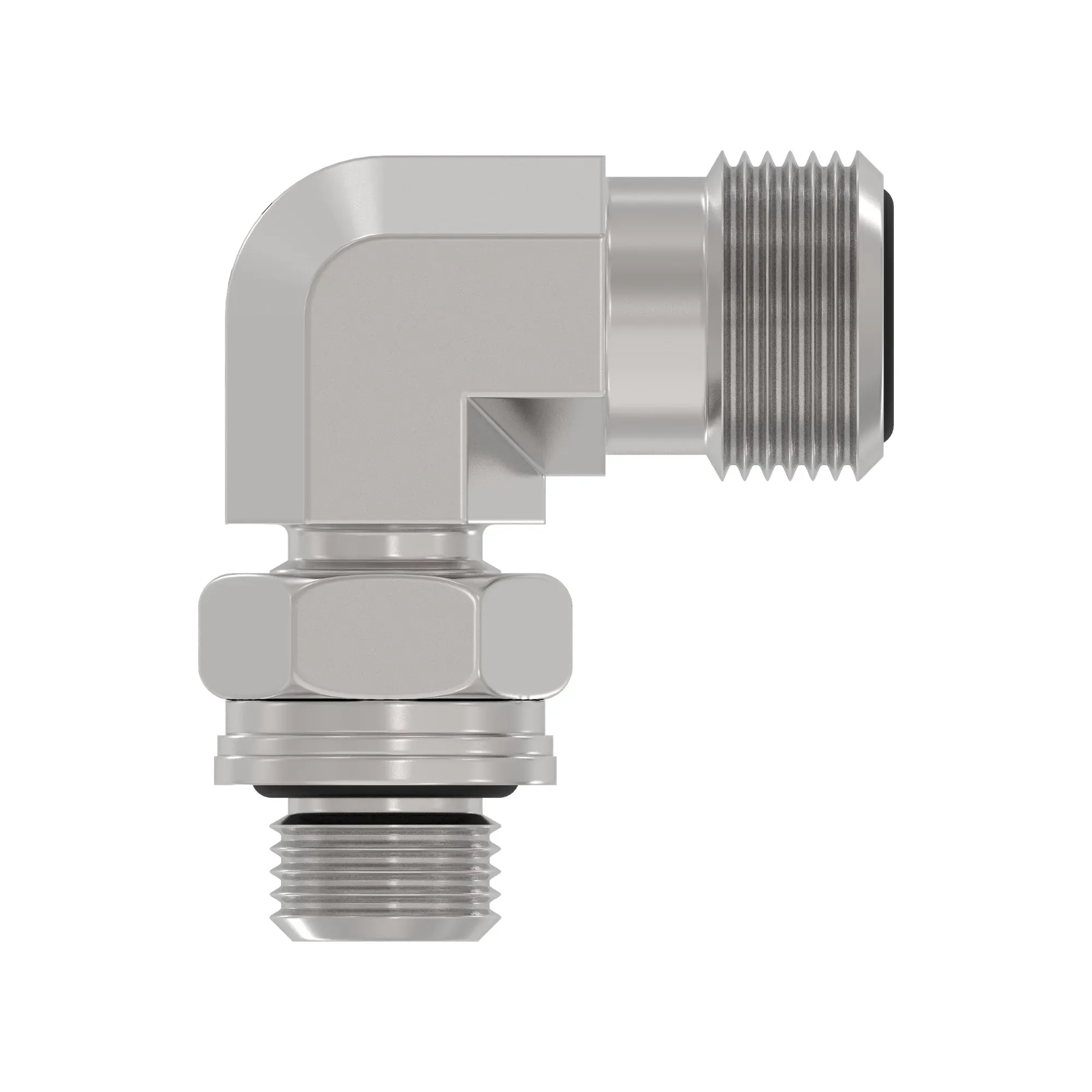 ELBOW FITTING, 90 DEGREE ELBOW, W/