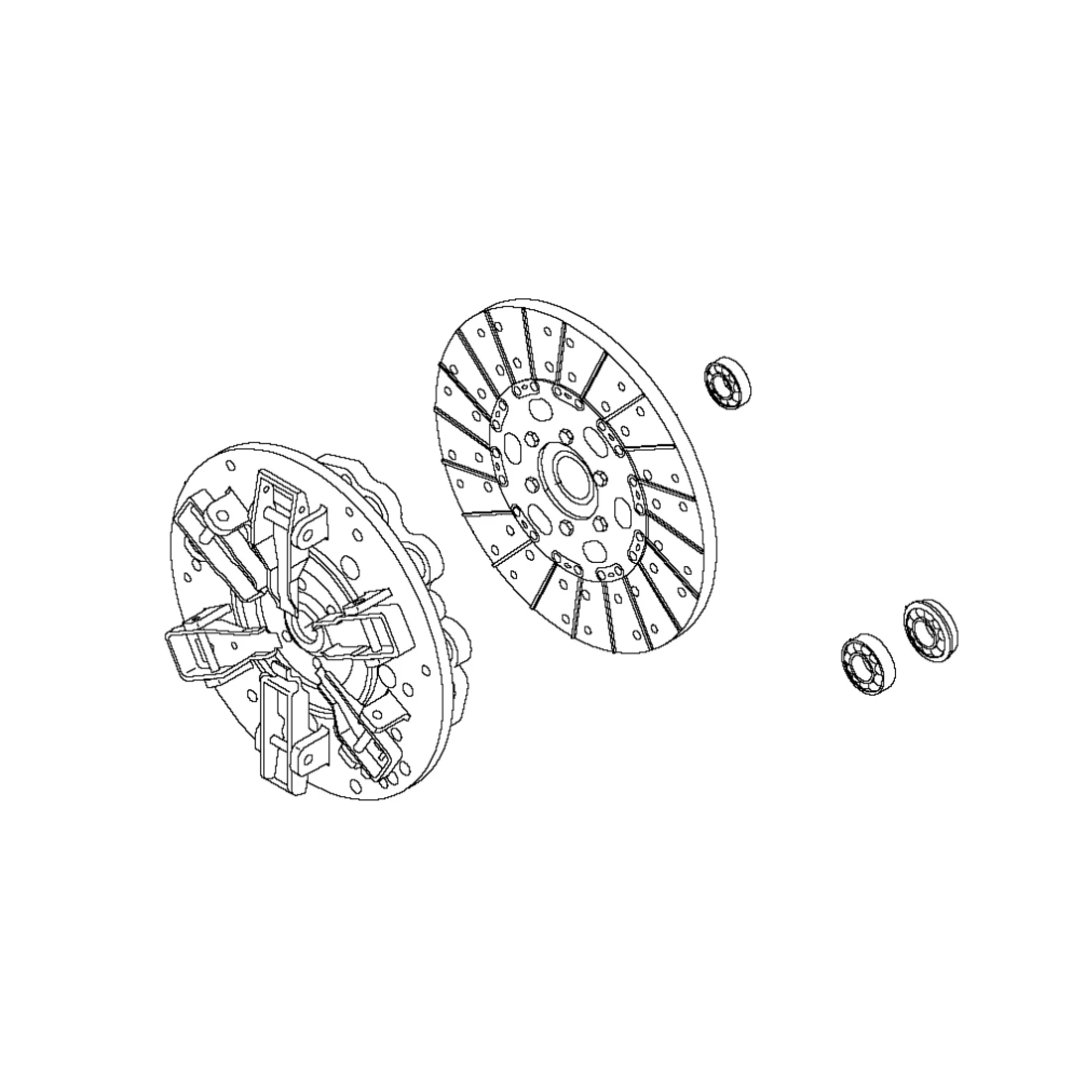 John Deere Standard Disc Clutch Kit - RE179192