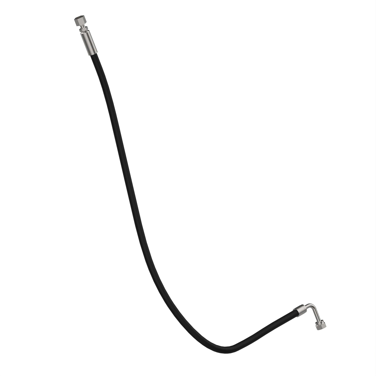 John Deere Bulk Head Branch Tee to Elevator Control Valve Hose - AXT17694