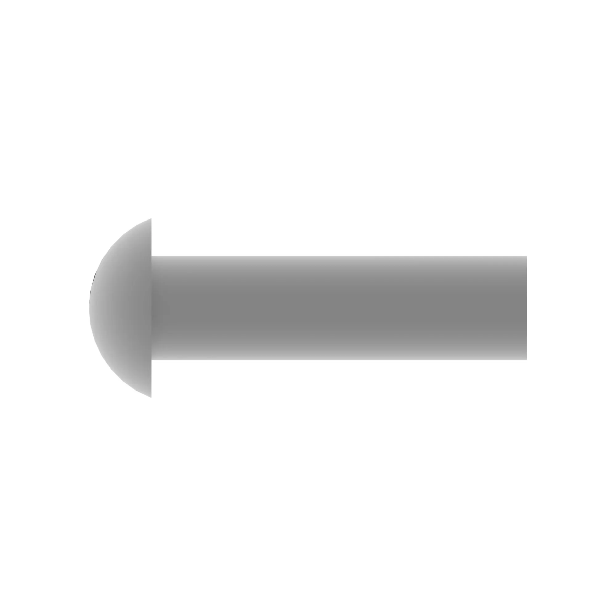 RIVET, SOLID, BUTTON HEAD