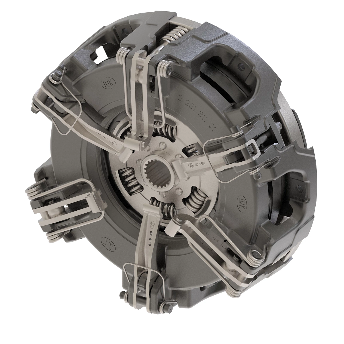 Clutch, Double - High Power