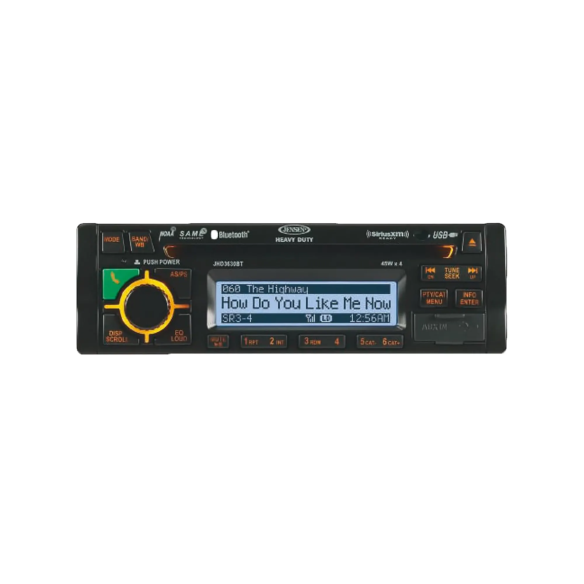 John Deere Heavy-Duty Radio with Microphone - SWJHD36AMIC