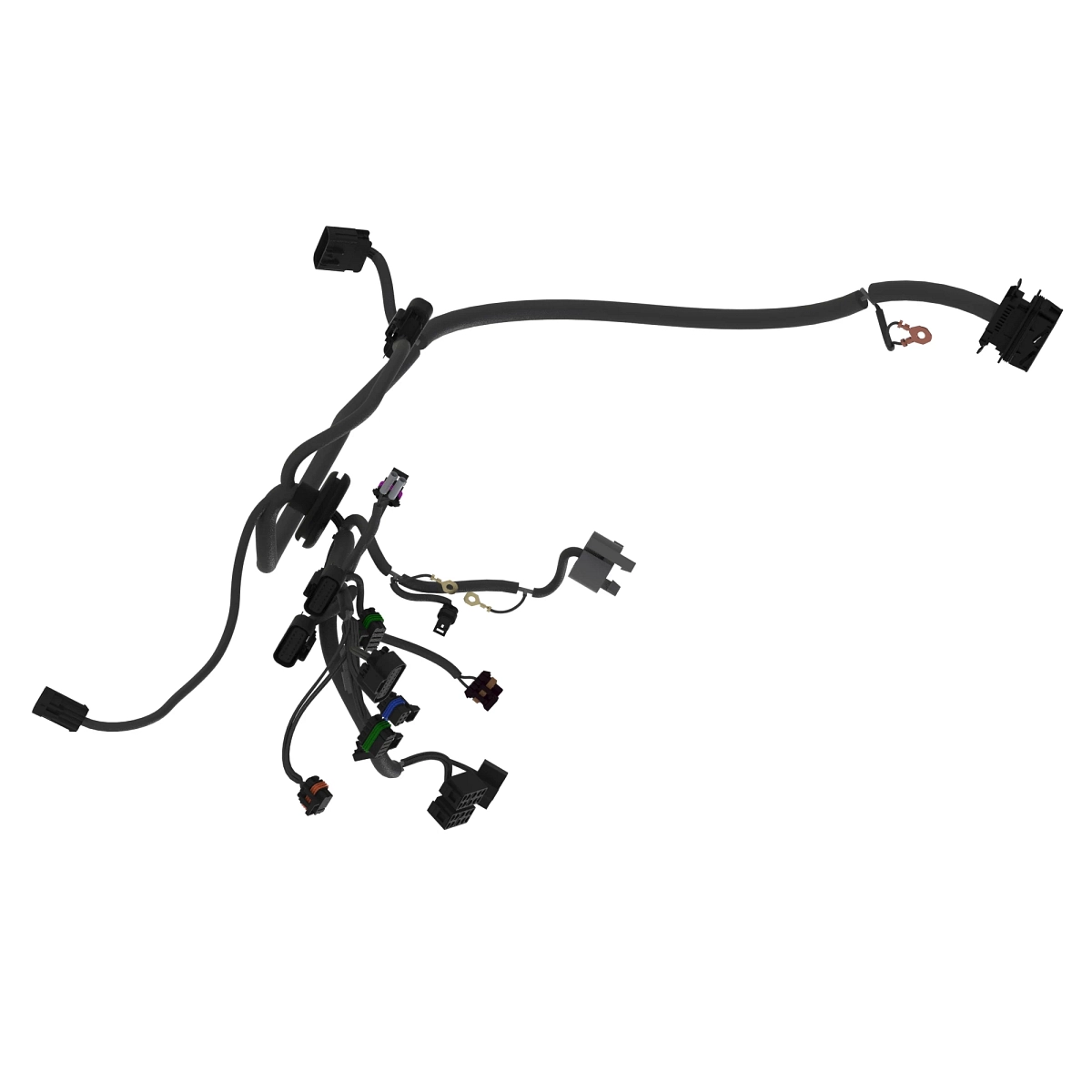 Cab Wiring Harness, Front Control