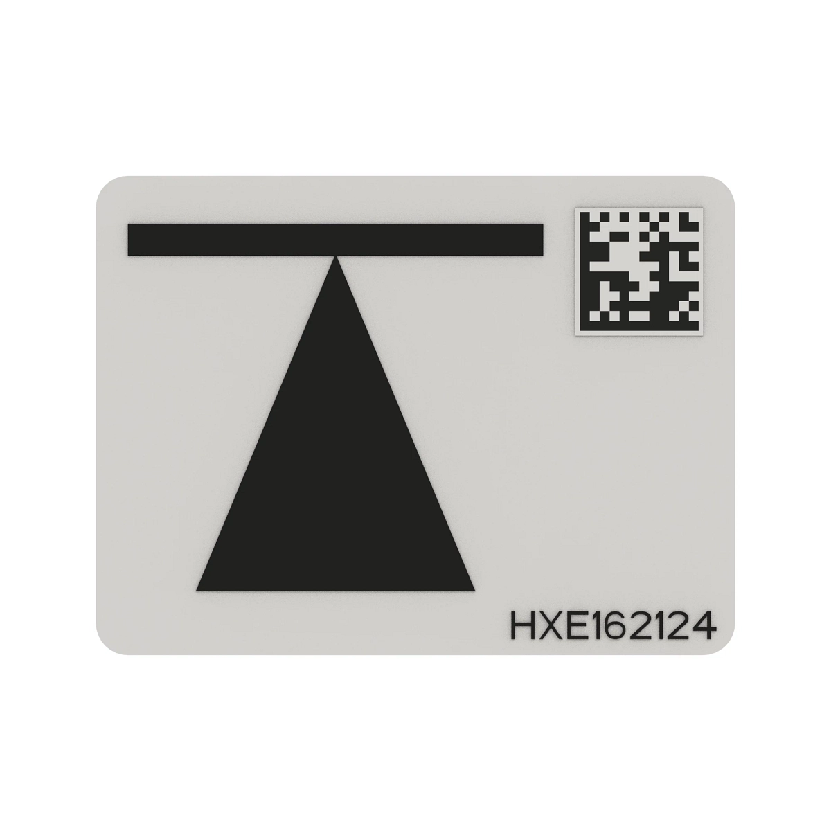 John Deere Jacking Point Label - HXE162124