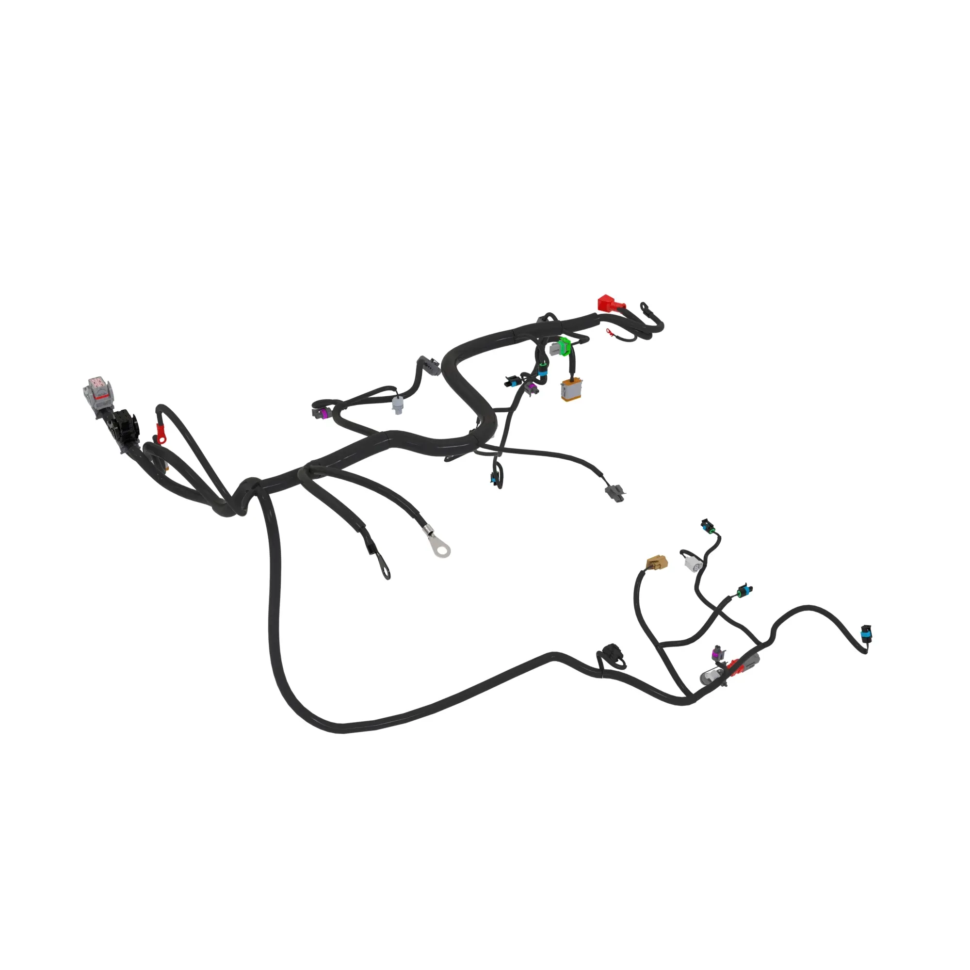 John Deere Engine Power Wiring Harness - AT485086