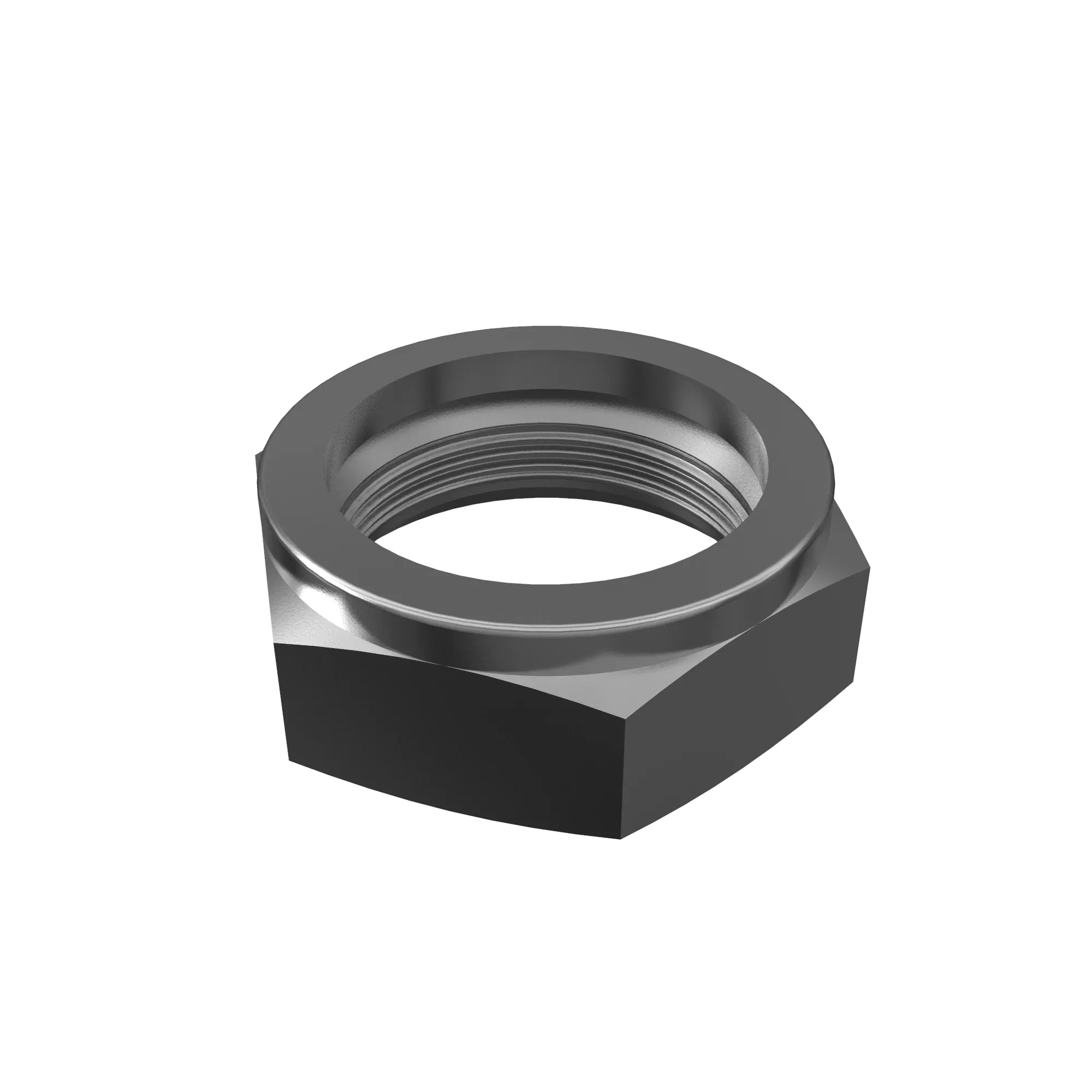 John Deere Hexagonal Lock Nut, 1-1/8" - H82619