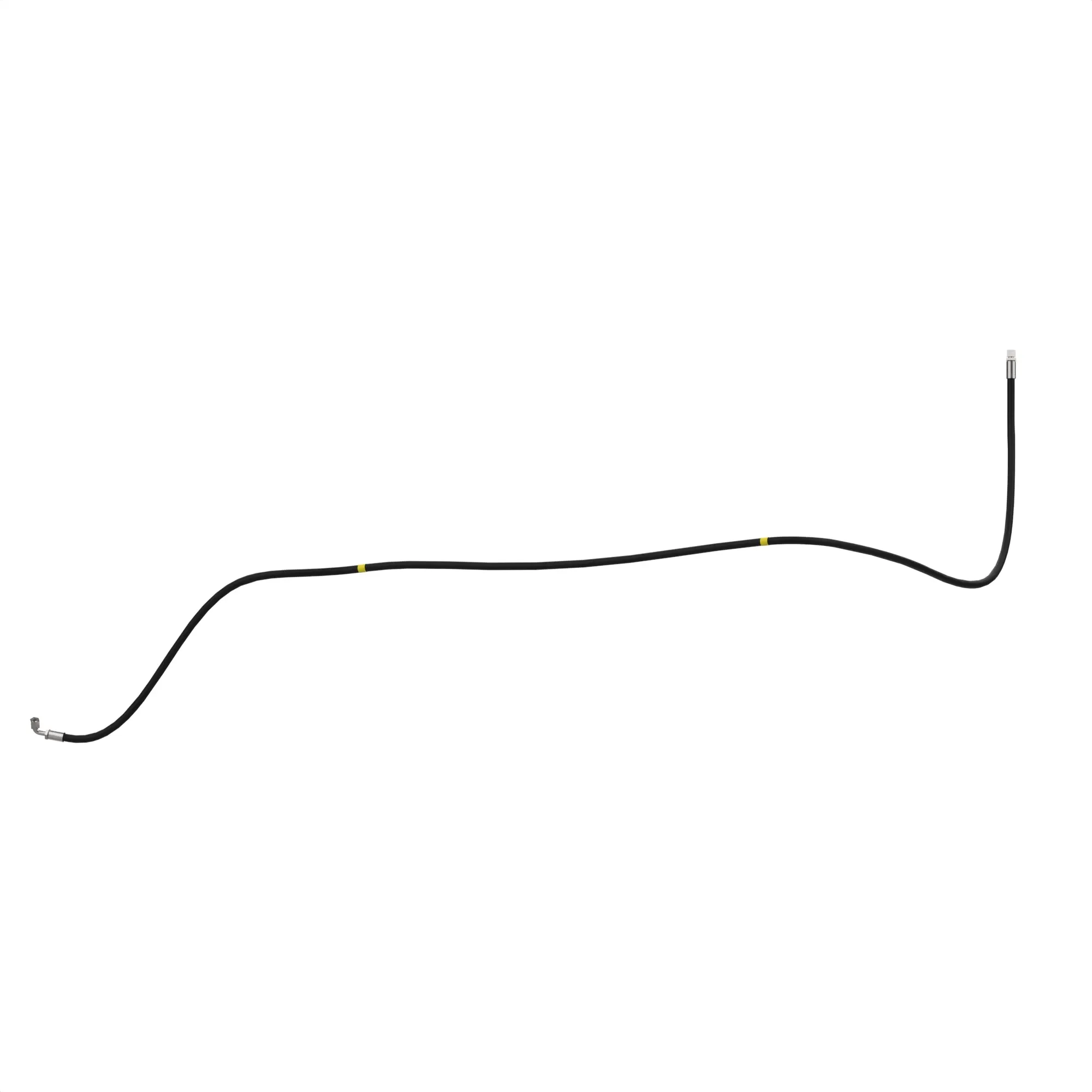 John Deere Ground Drive Line Hydraulic Hose, Left Side Hydraulic Motor to Tank, 4100 mm - AXT15177