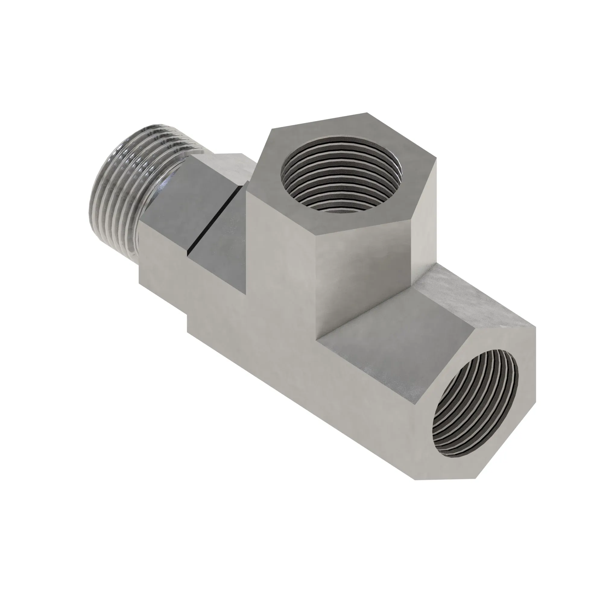 FITTING SAE ORB RUN TEE, -6 X -6 X -6