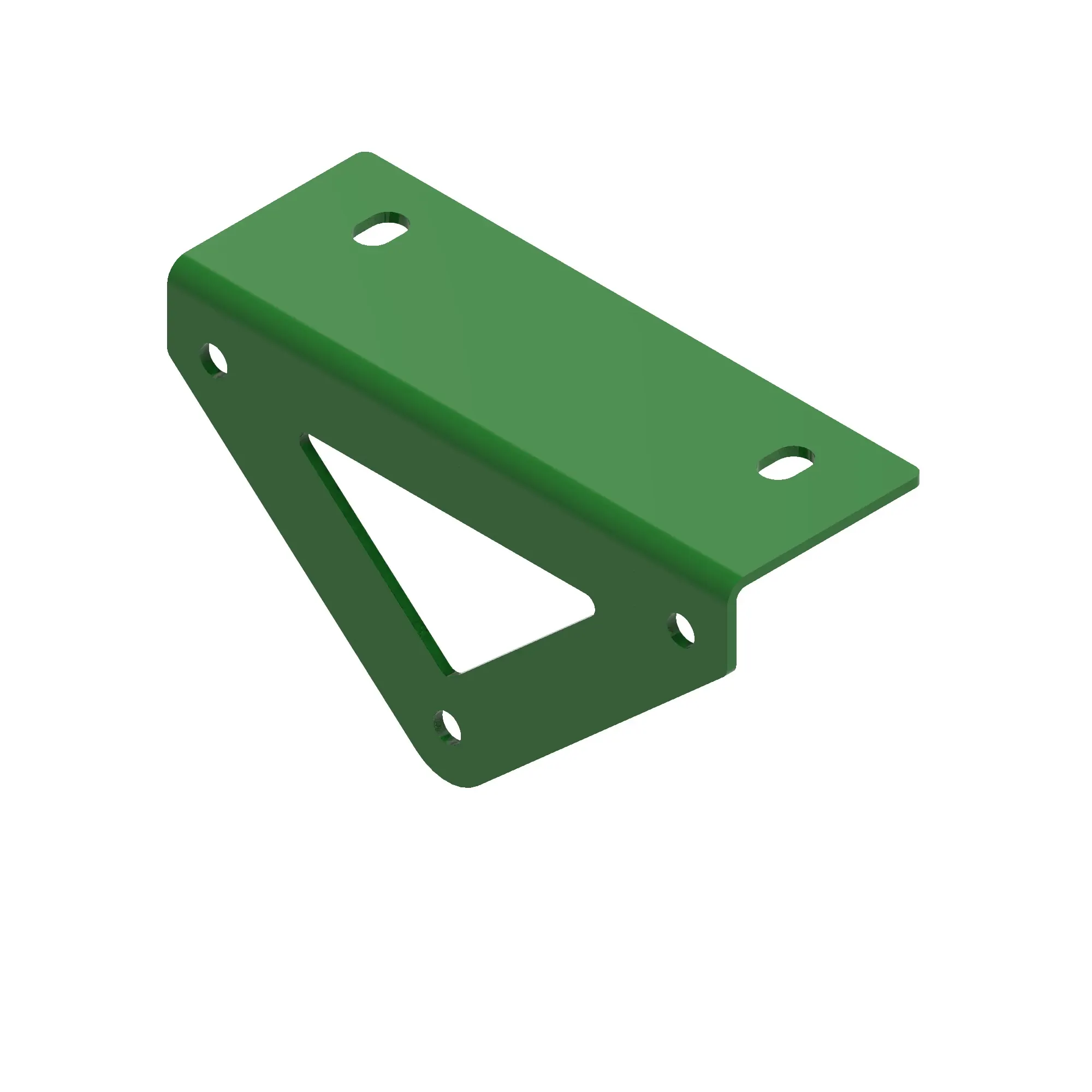John Deere Duct Inlet Bracket - HXE66133