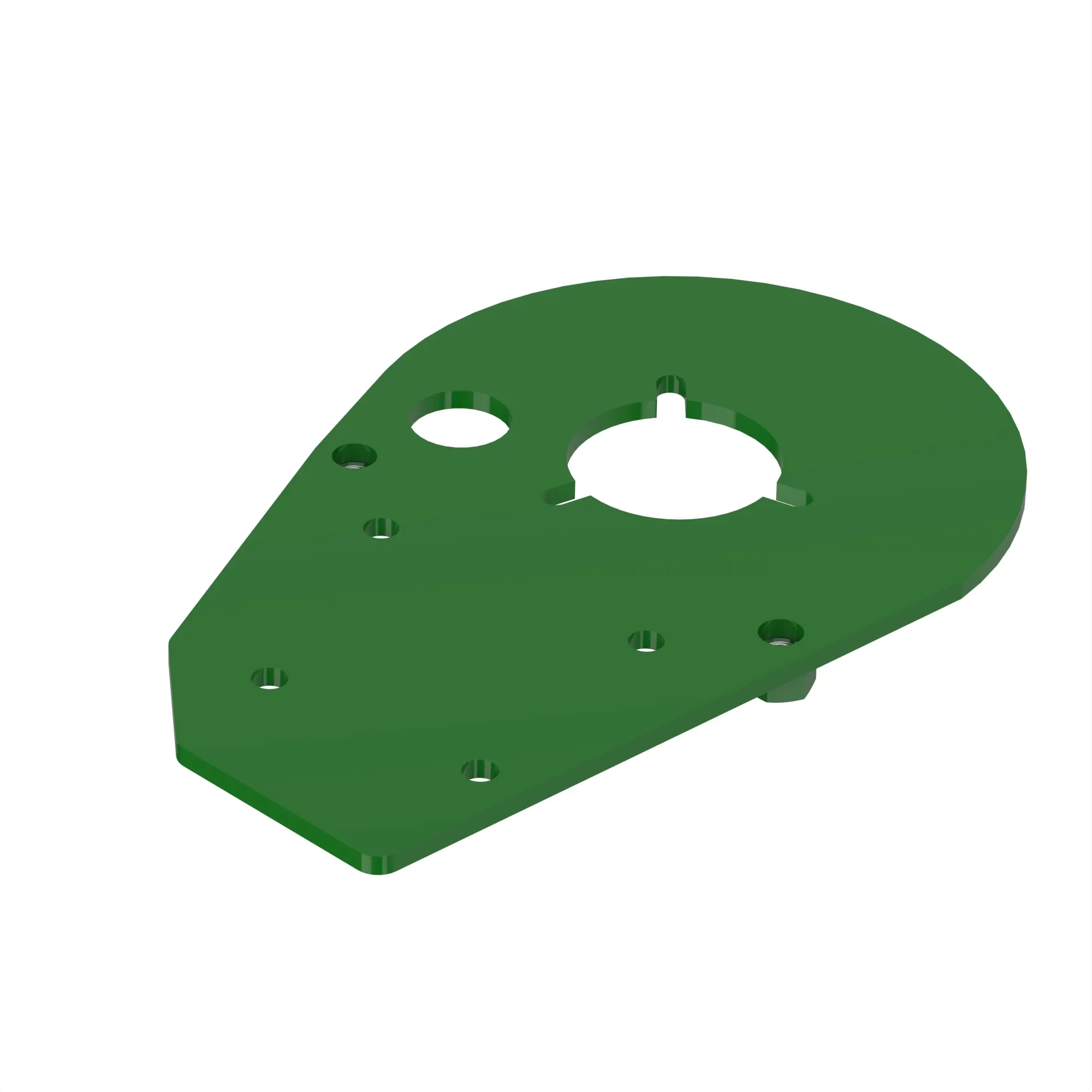 PLAQUE SUPPORT DROIT