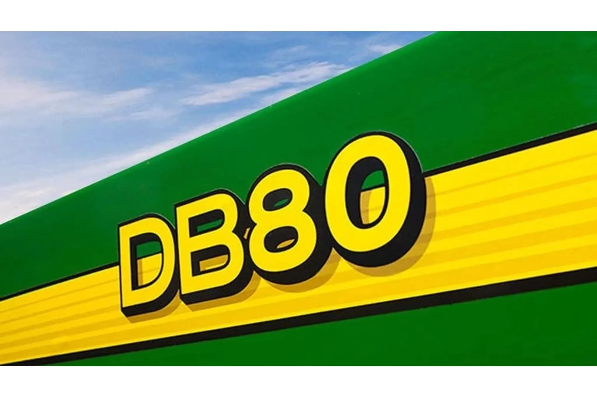 Closeup of a planter with DB80 model number