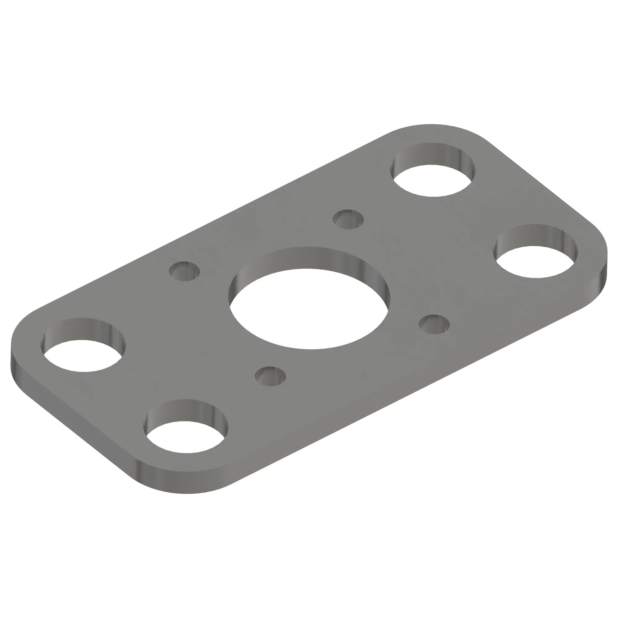 John Deere Cab Steering Valve Mount Plate - LVU27101