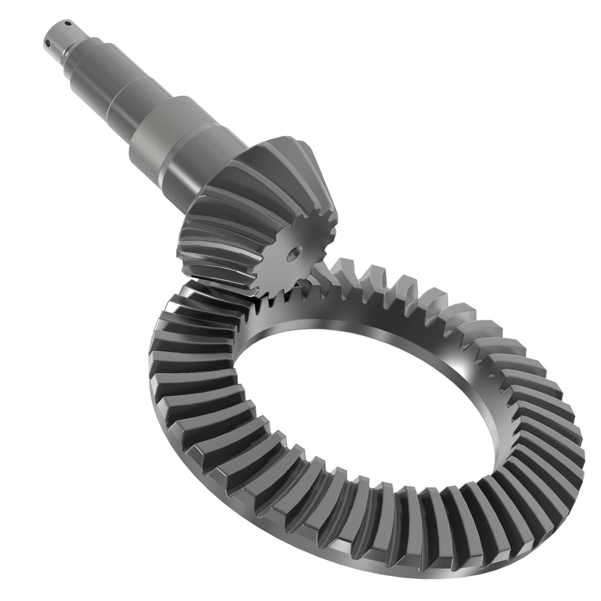John Deere Differential Spiral Bevel Gear and Pinion with Shaft - RE576716