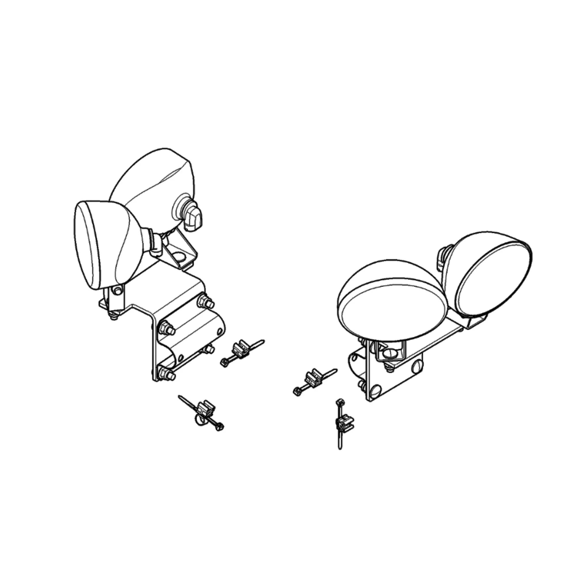 John Deere Auxiliary Lighting Attachment - BE32485