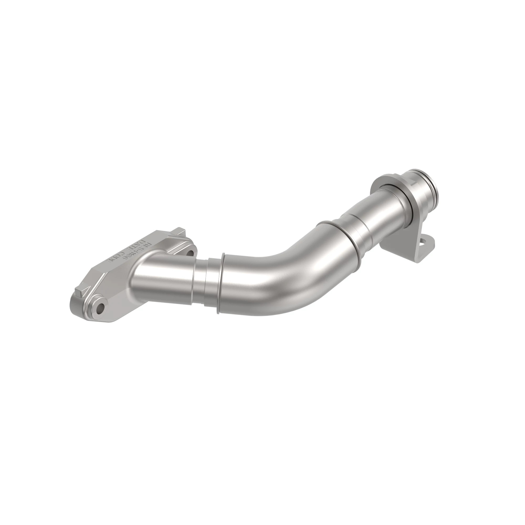 John Deere High Pressure Turbocharger Oil Return Line - RE541186